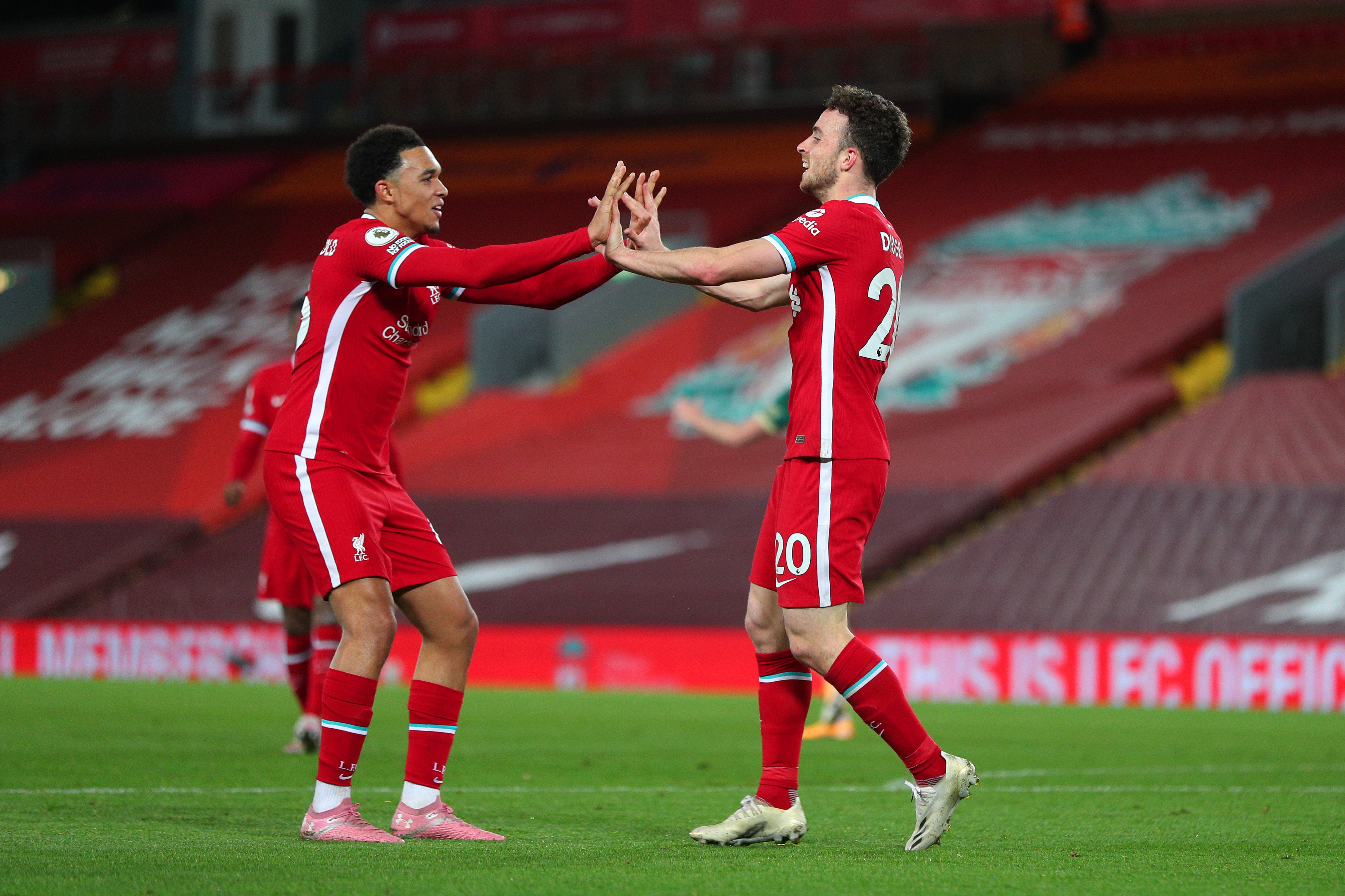 The pair won a number of trophies together at Anfield