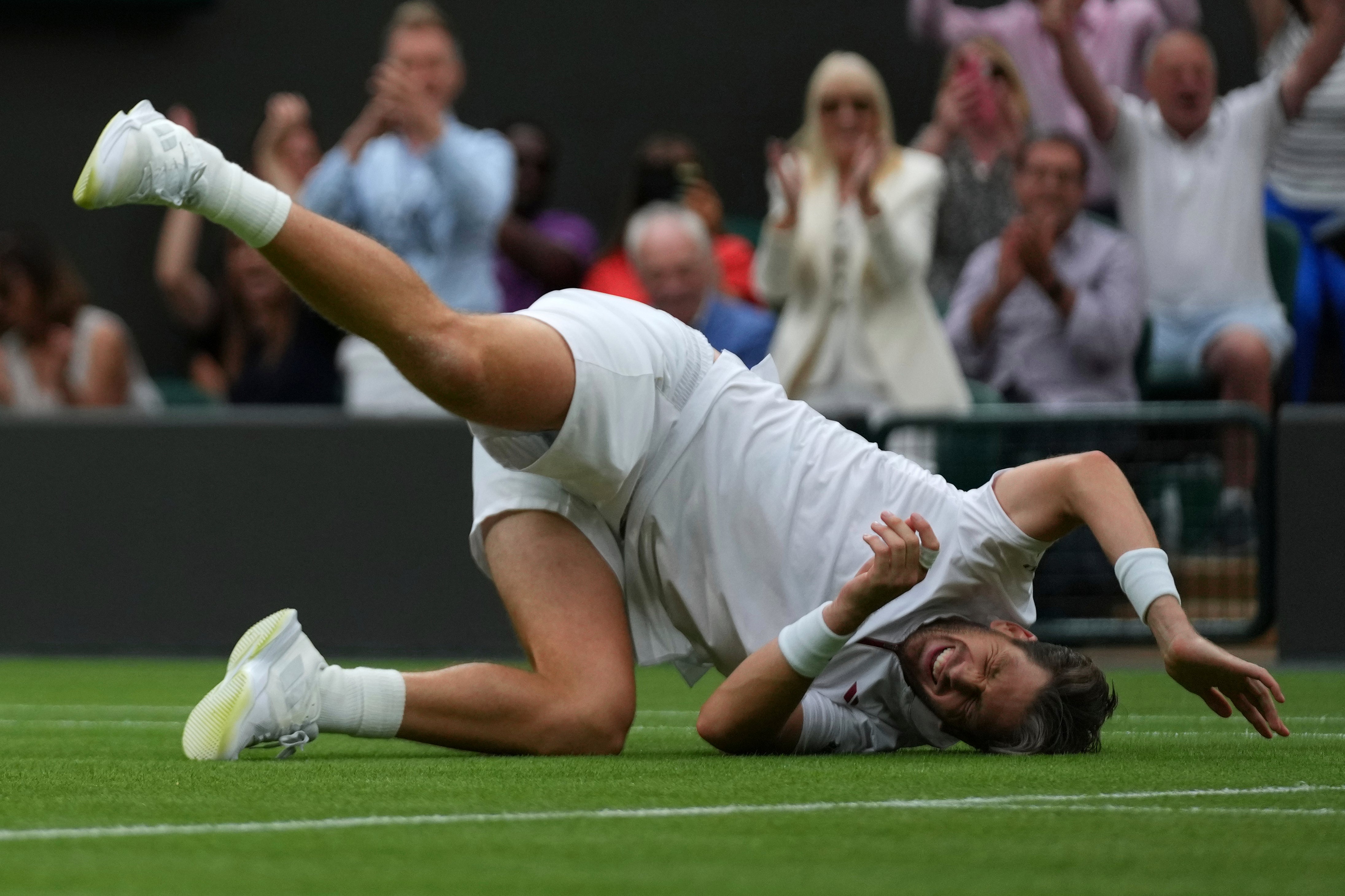APTOPIX Britain Wimbledon Tennis