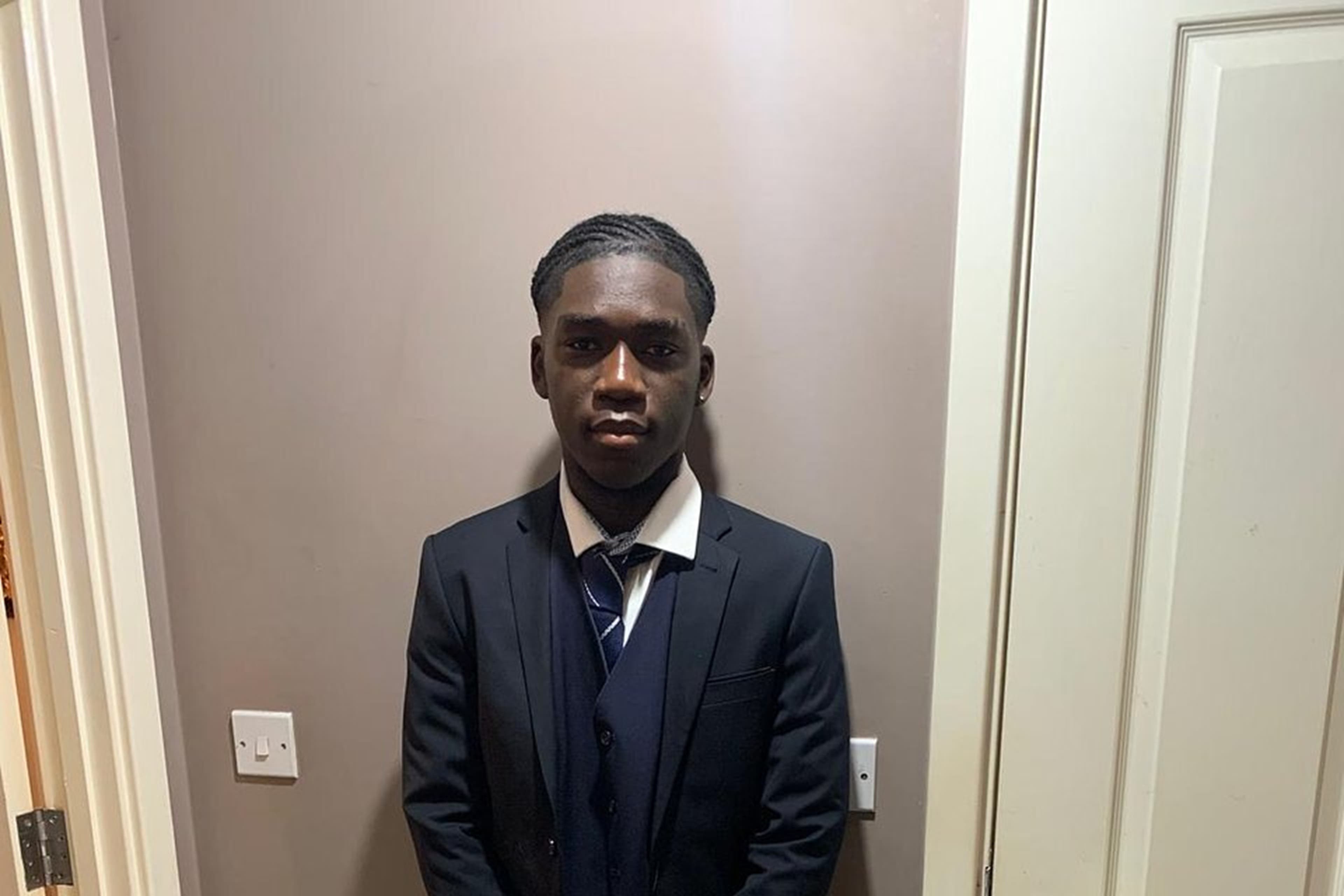 Marcus Fakana, 18, has received a royal pardon (Detained in Dubai handout/PA)