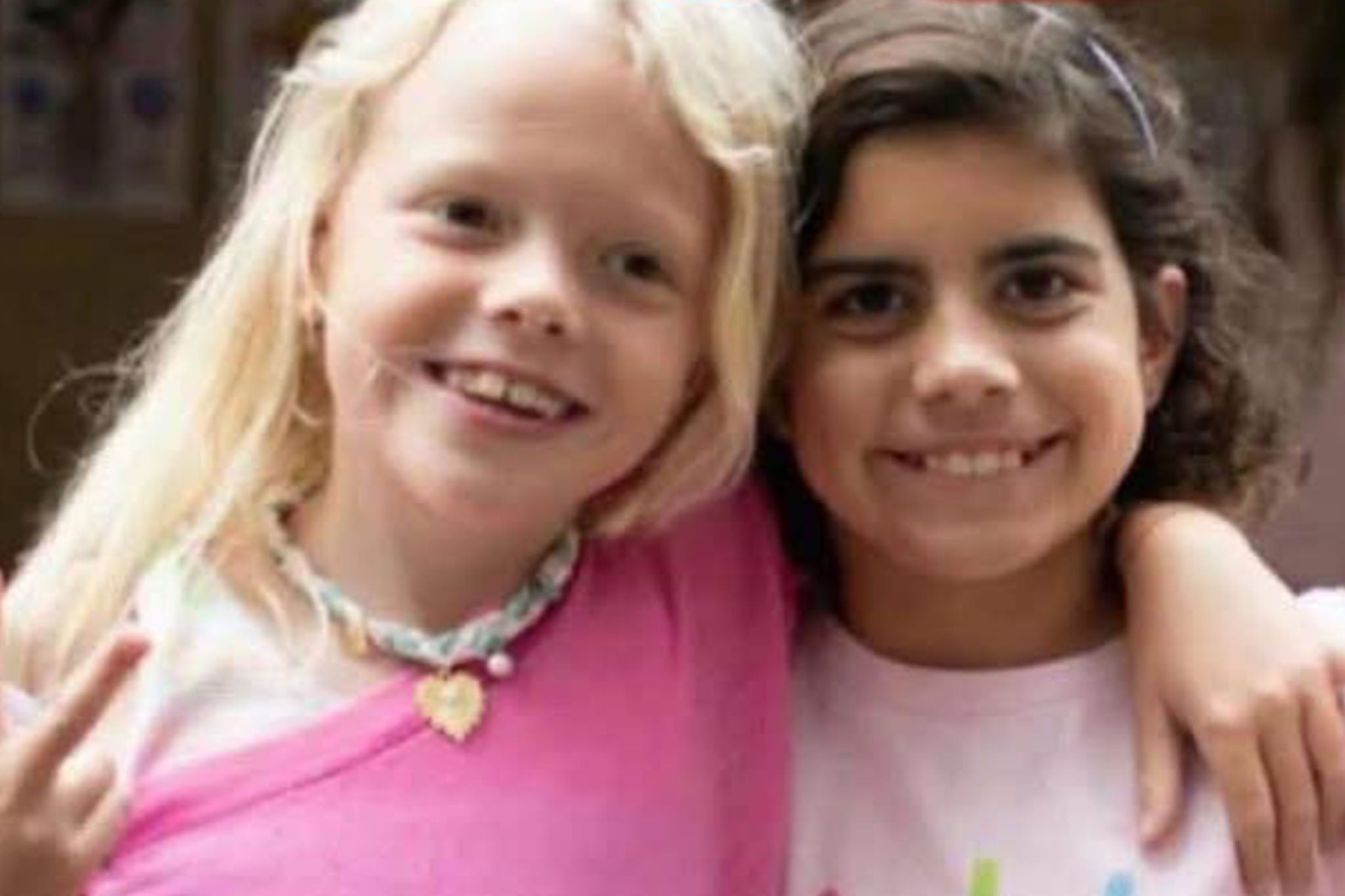Best friends Eloise Peck (left) and Lila Bonner died during the flooding of Camp Mystic
