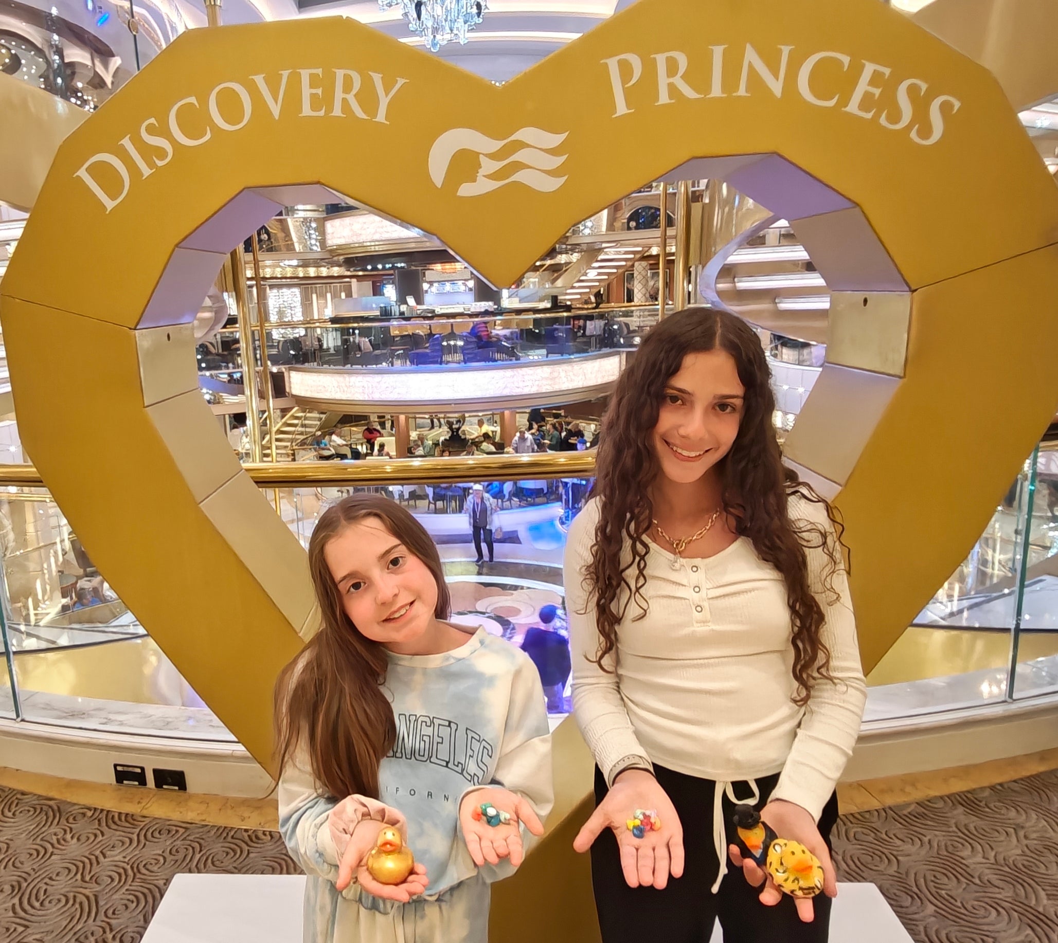 The Shoffman children had as much fun finding rubber ducks as they did spotting real wildlife