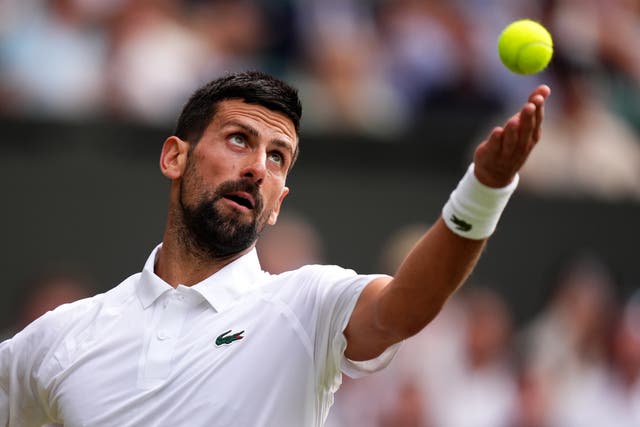 <p>Novak Djokovic was an early proponent for using data in tennis</p>