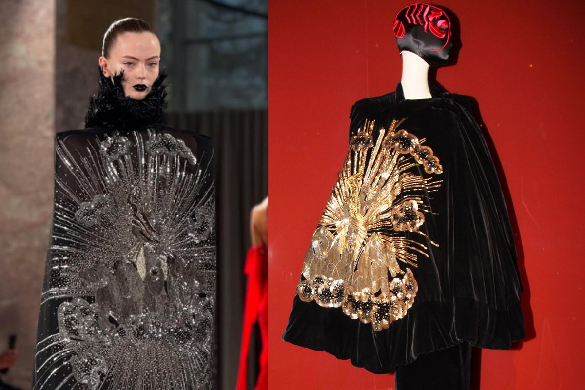 Schiaparelli goes back to the future with the meteoric collection in Paris Schiaparelli goes back to the future with the meteoric collection in Paris