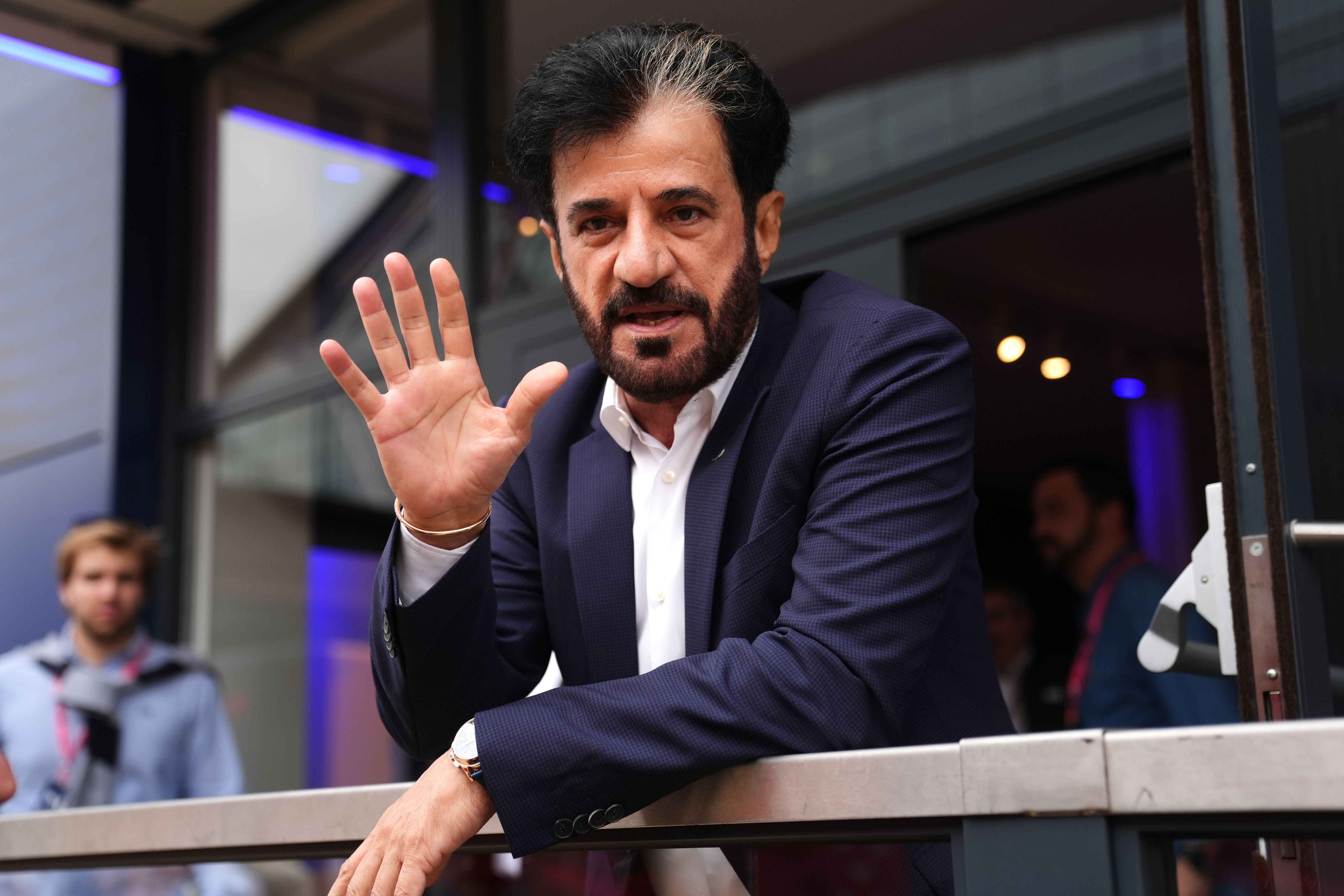 FIA President Mohammed Ben Sulayem (Bradley Collyer/PA)