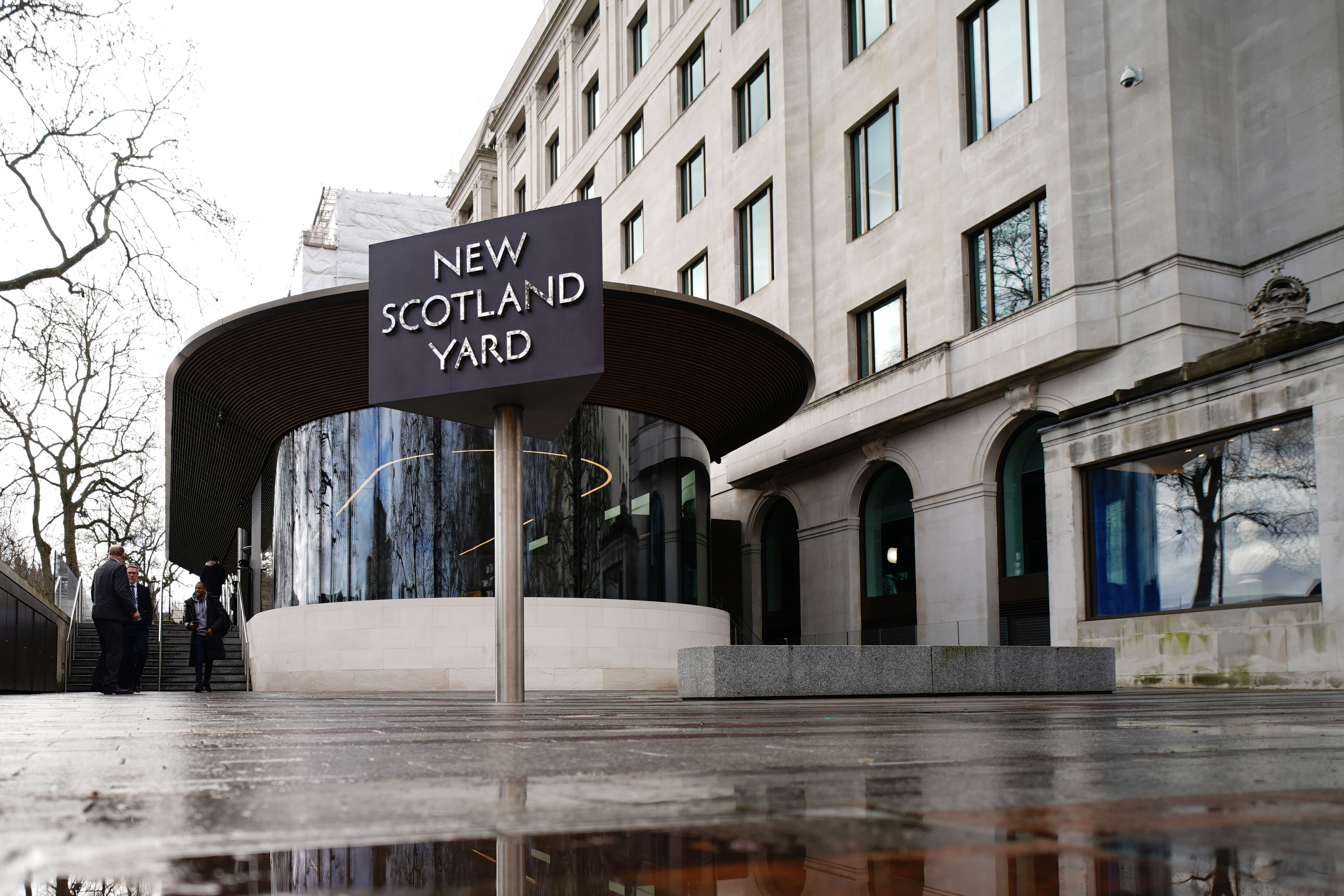 The event took place in the force’s headquarters at New Scotland Yard (Jordan Pettitt/PA)