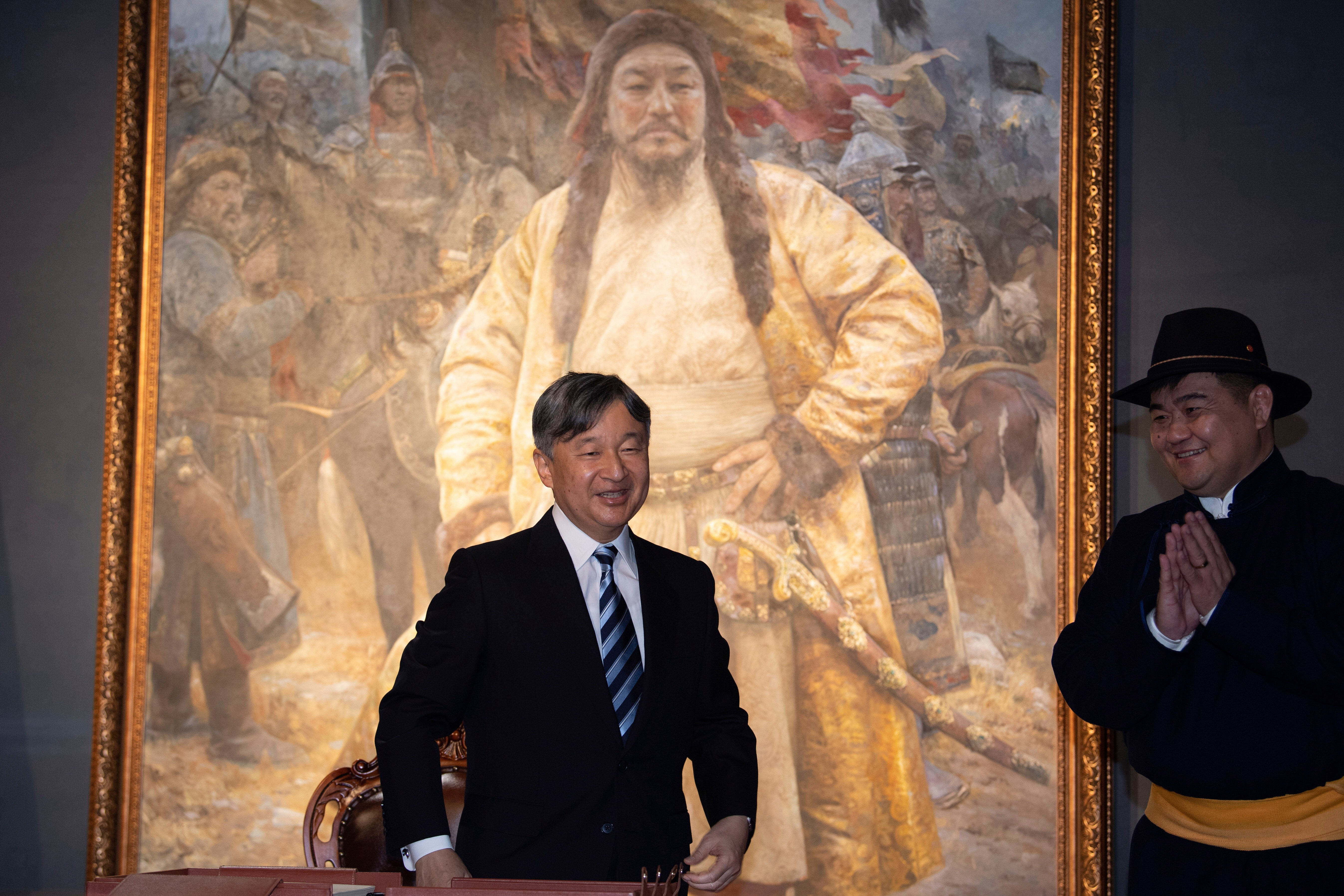 Mongolia Japan Emperor