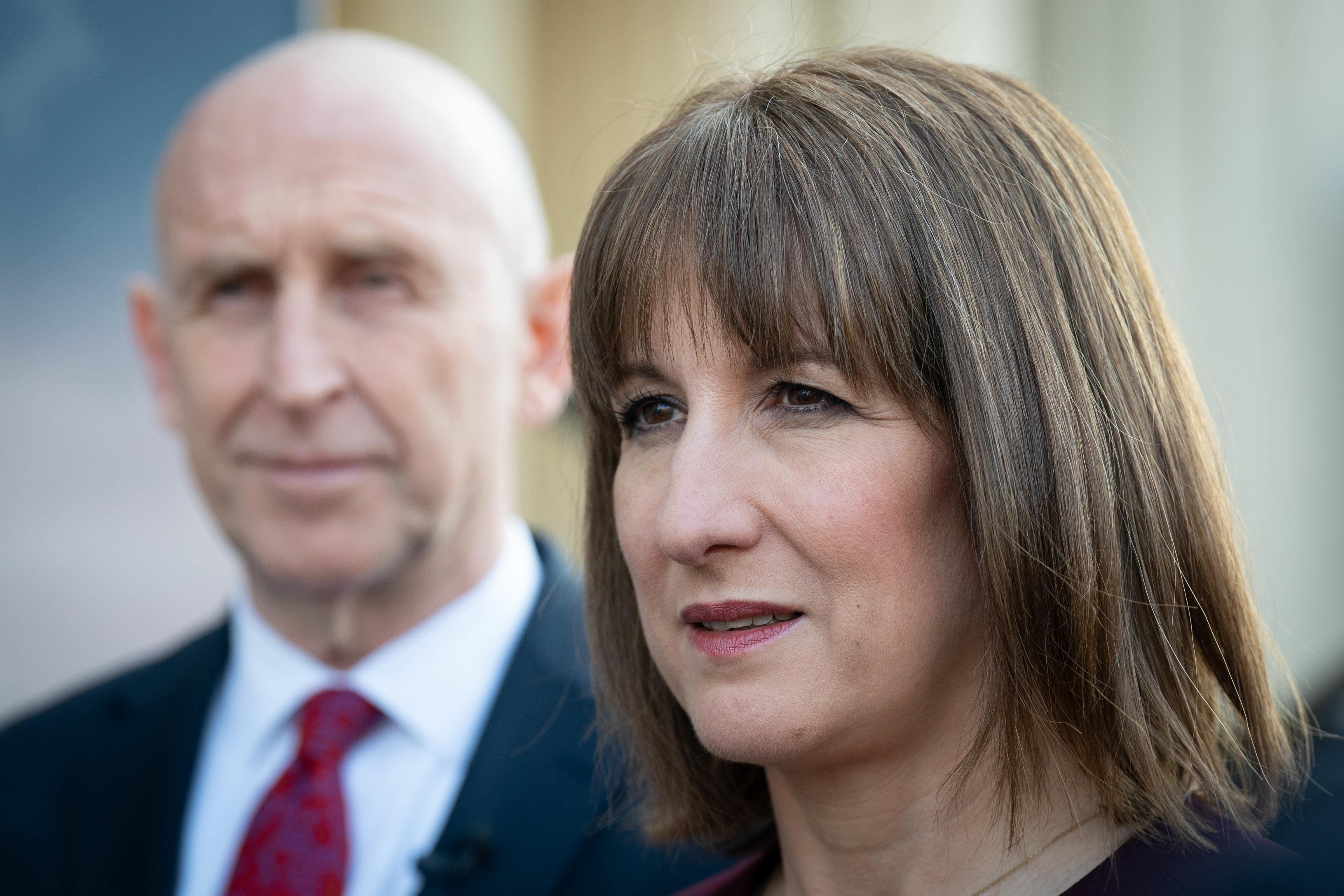 Rachel Reeves and John Healey will hold a roundtable meeting following the report’s publication on Tuesday (Stefan Rousseau/PA)