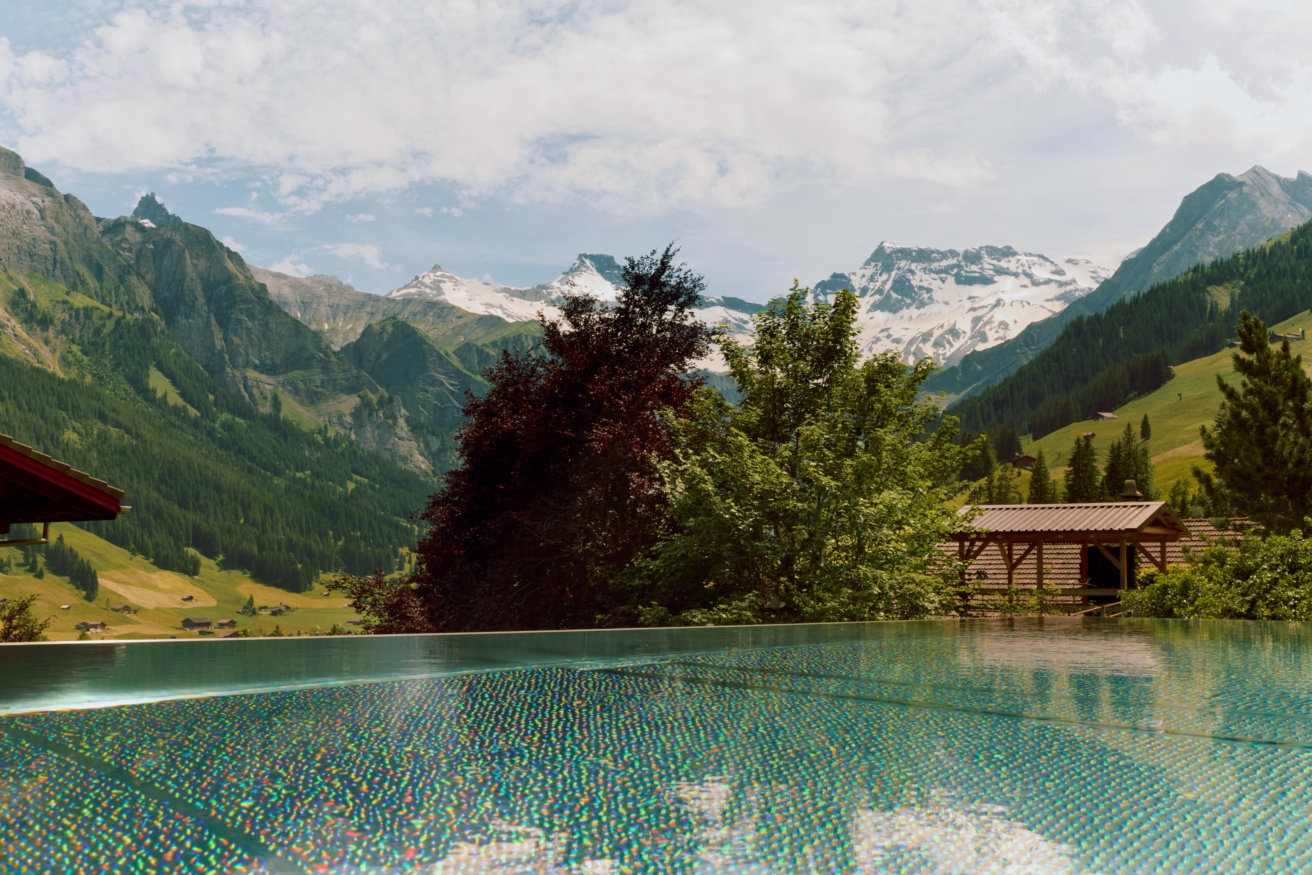 The views from The Brecon hotel in Switzerland are breathtaking