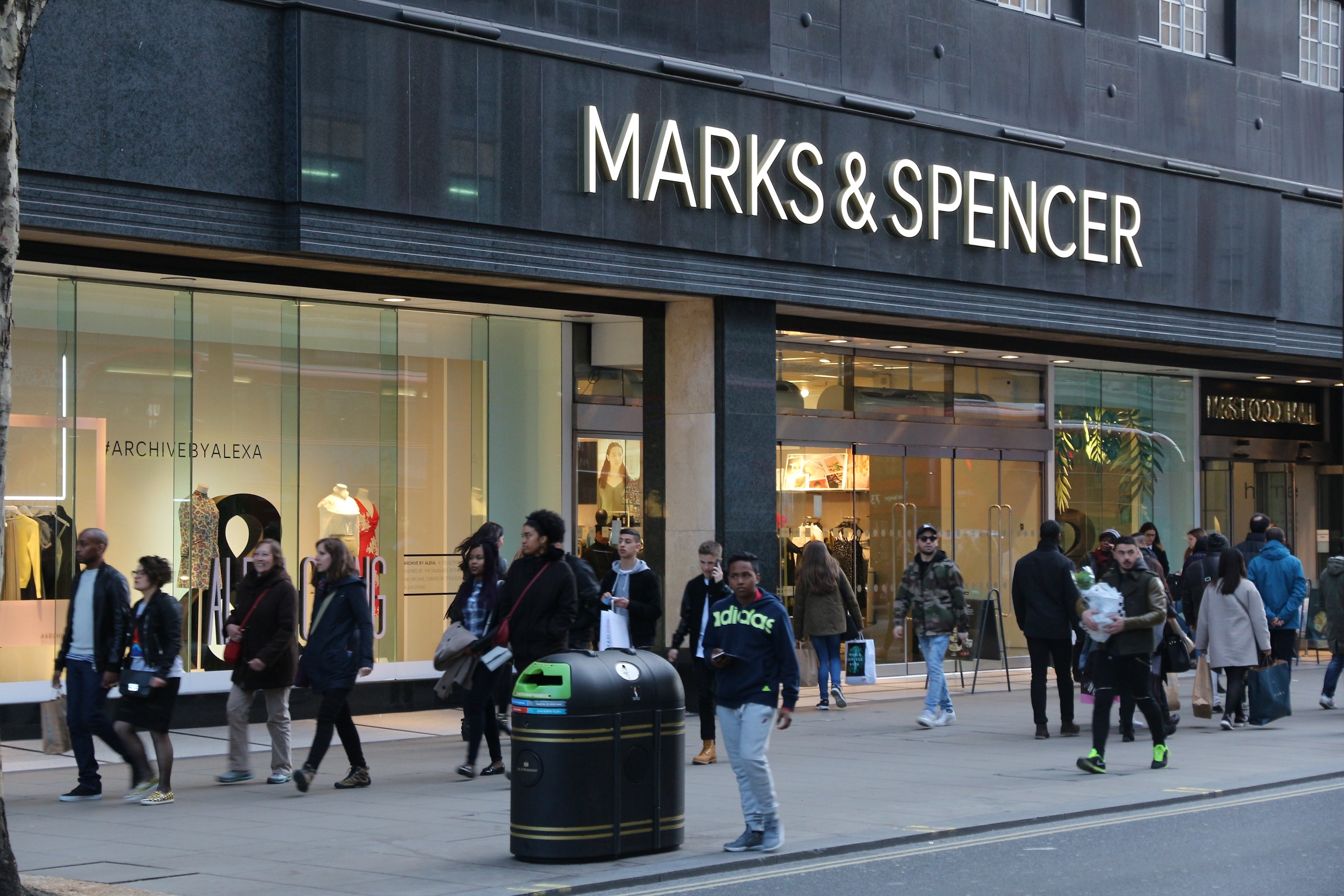 M&S was among retailers hit by a cyber attack earlier this year