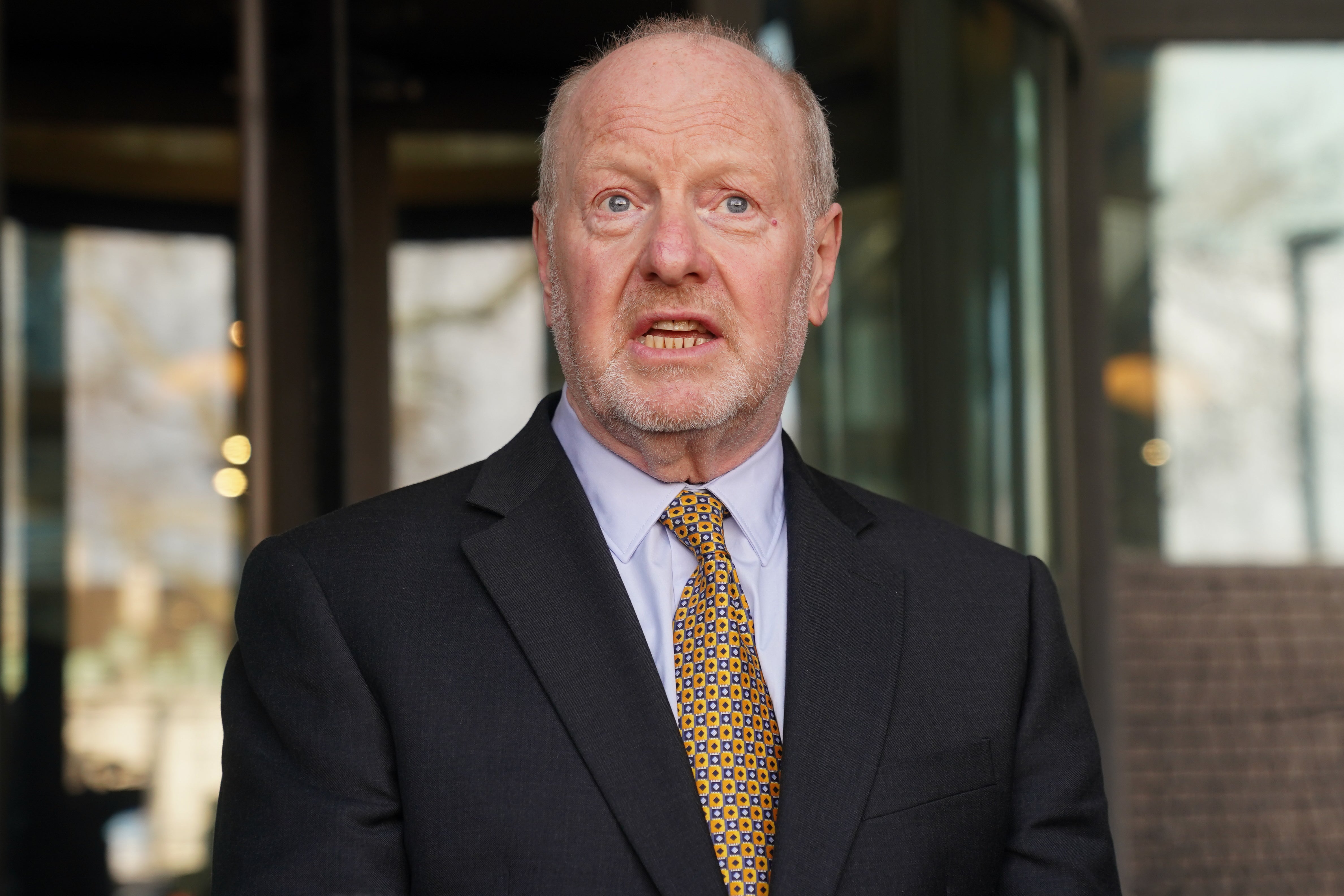 Sir Alan Bates, former sub-postmaster and founder of the Justice for Subpostmasters Alliance, whose story was turned into an ITV drama (PA)