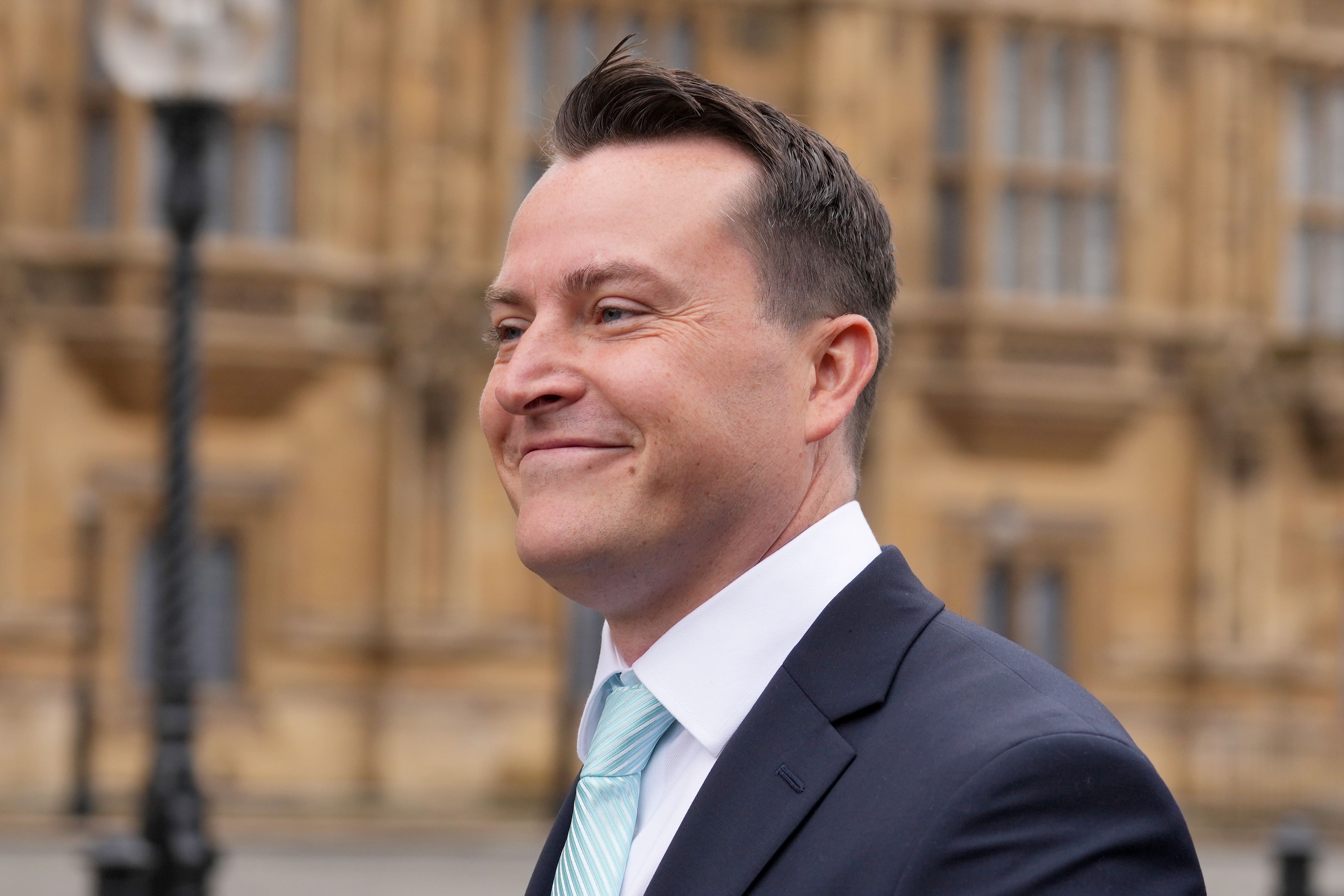 Reform UK MP, James McMurdock, arrives at the House of Commons in Westminster, central London (Maja Smiejkowska/PA)