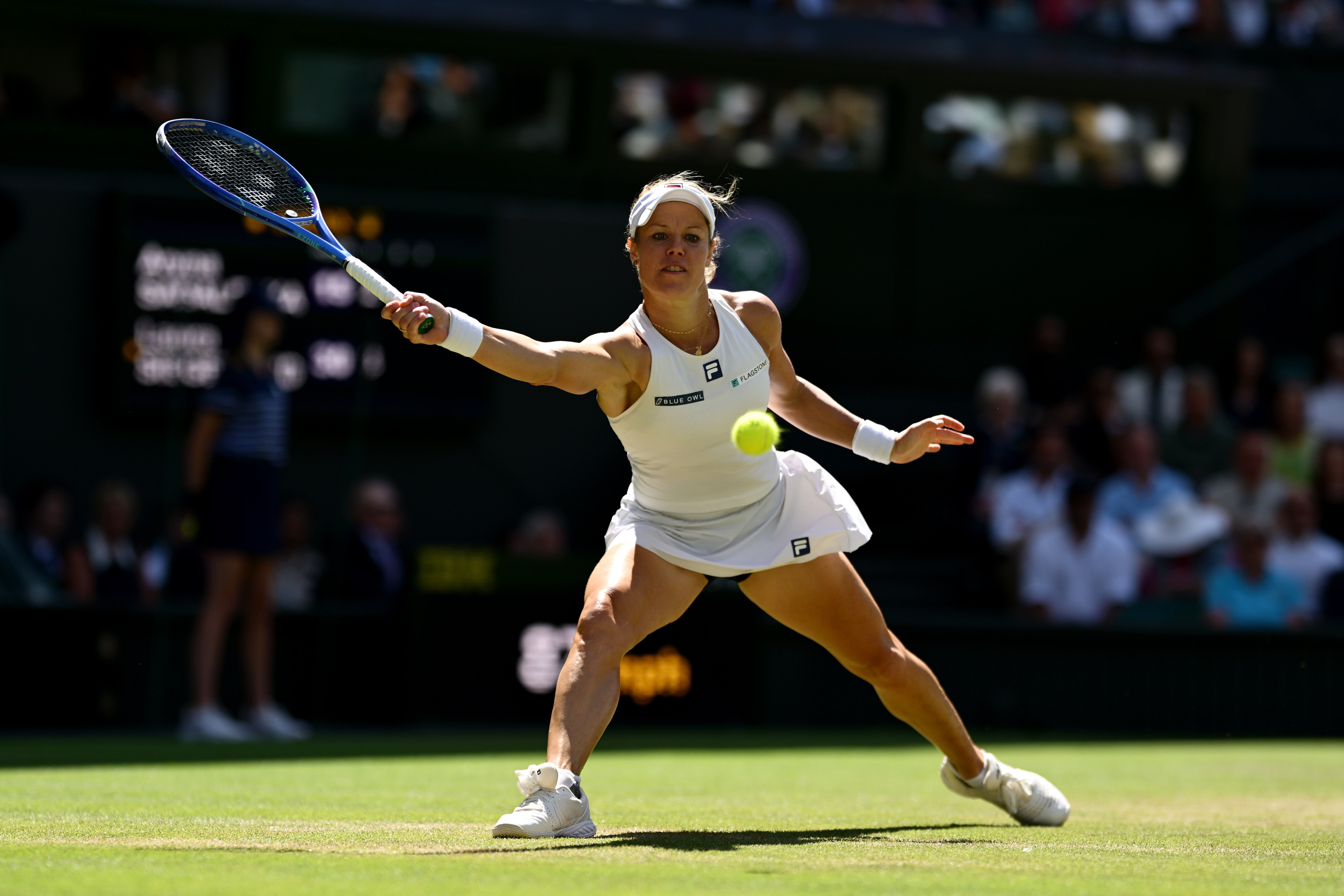 Laura Siegemund relied on her slice throughout the tie