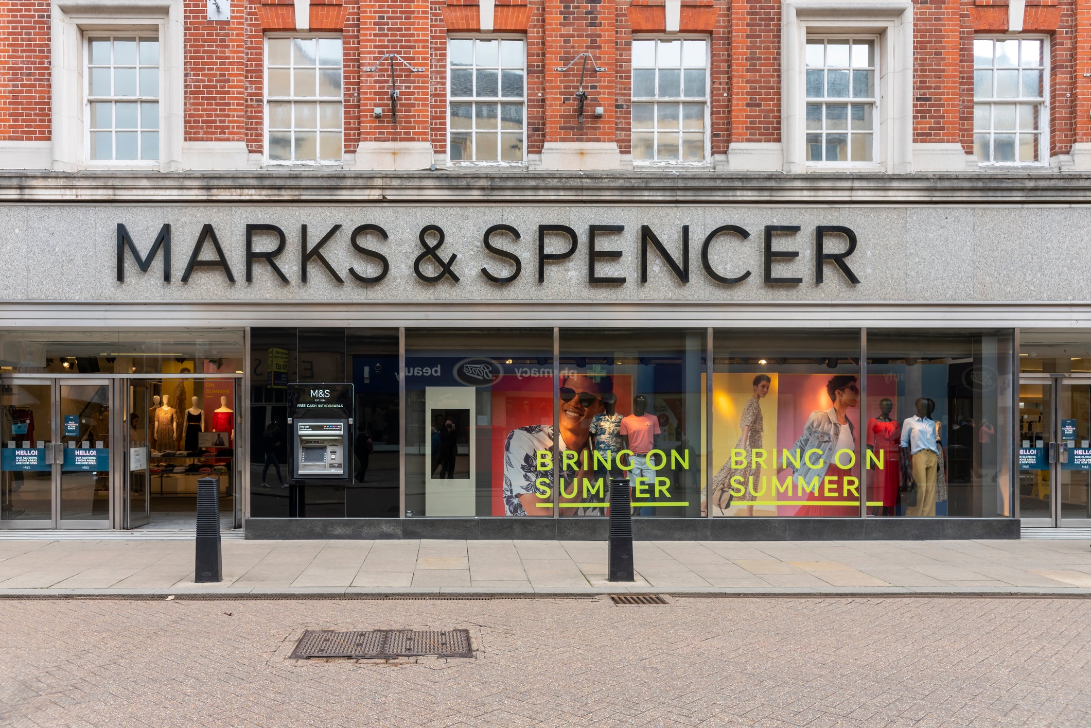 M&S had to suspend online trading for nearly two months from mid-April after it was hit by a major hack