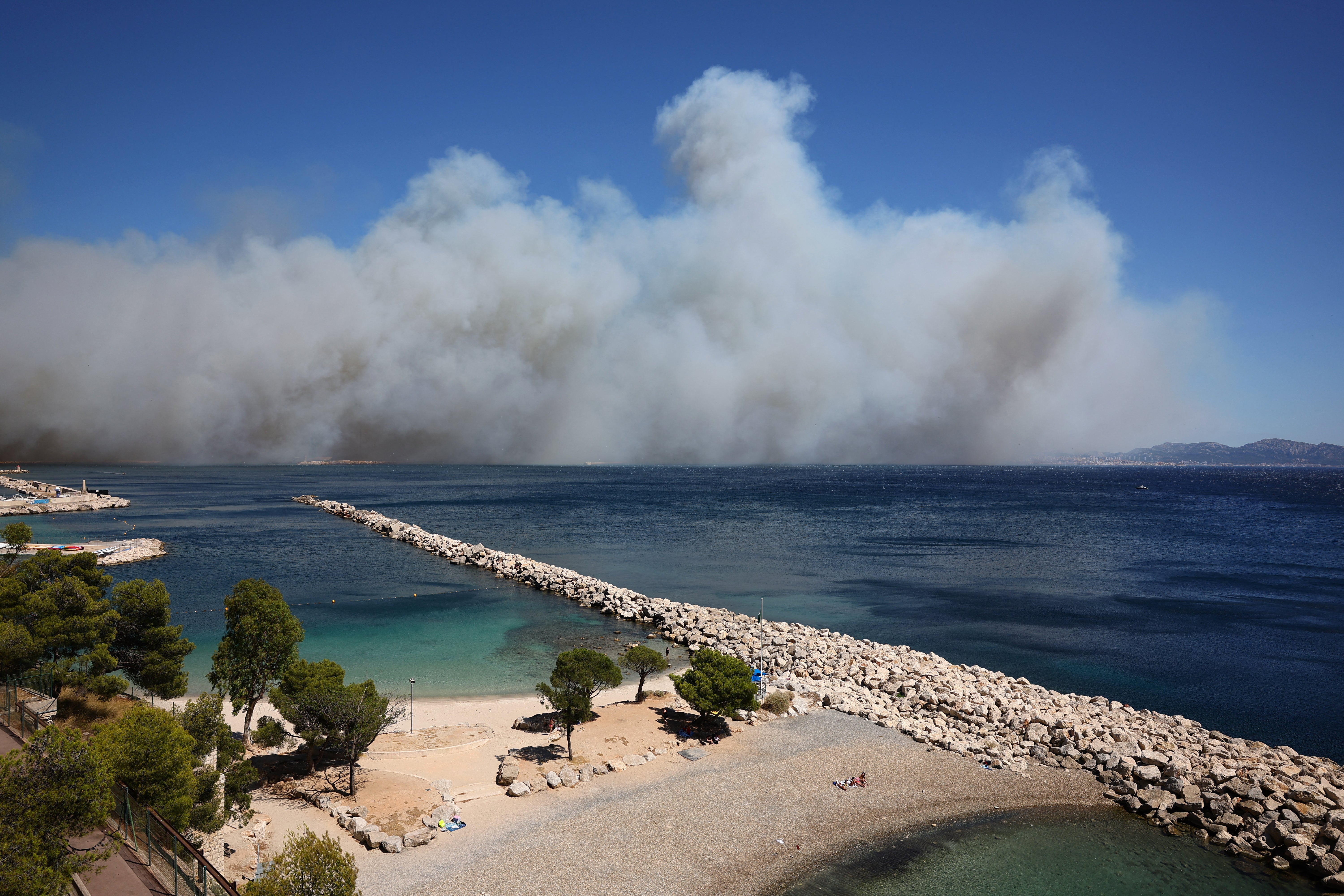 Is it safe to travel to the south of France after wildfires hit Marseille?