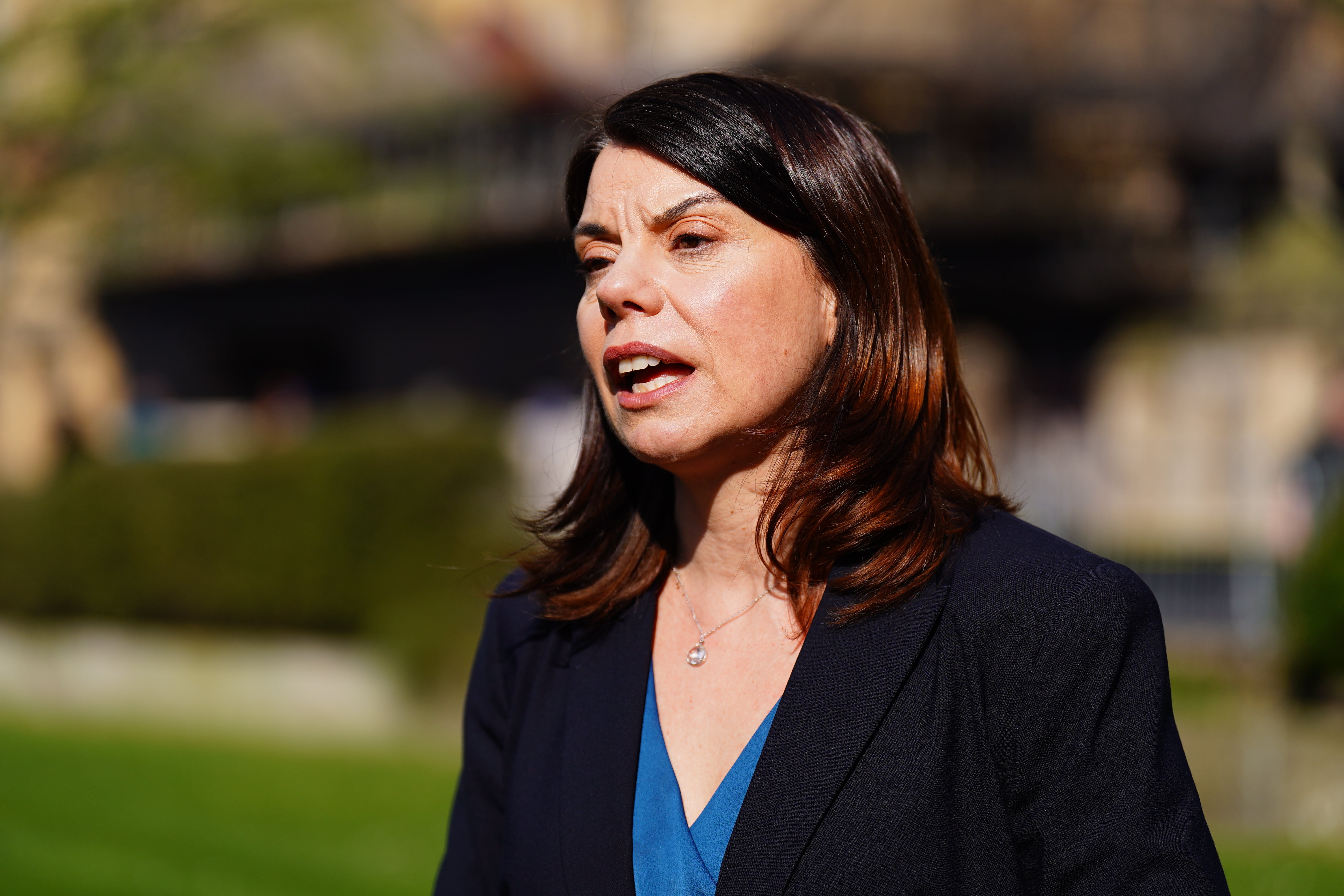 Lib Dem Sarah Olney is critical of the so-called ‘jobs tax’ (James Manning/PA)