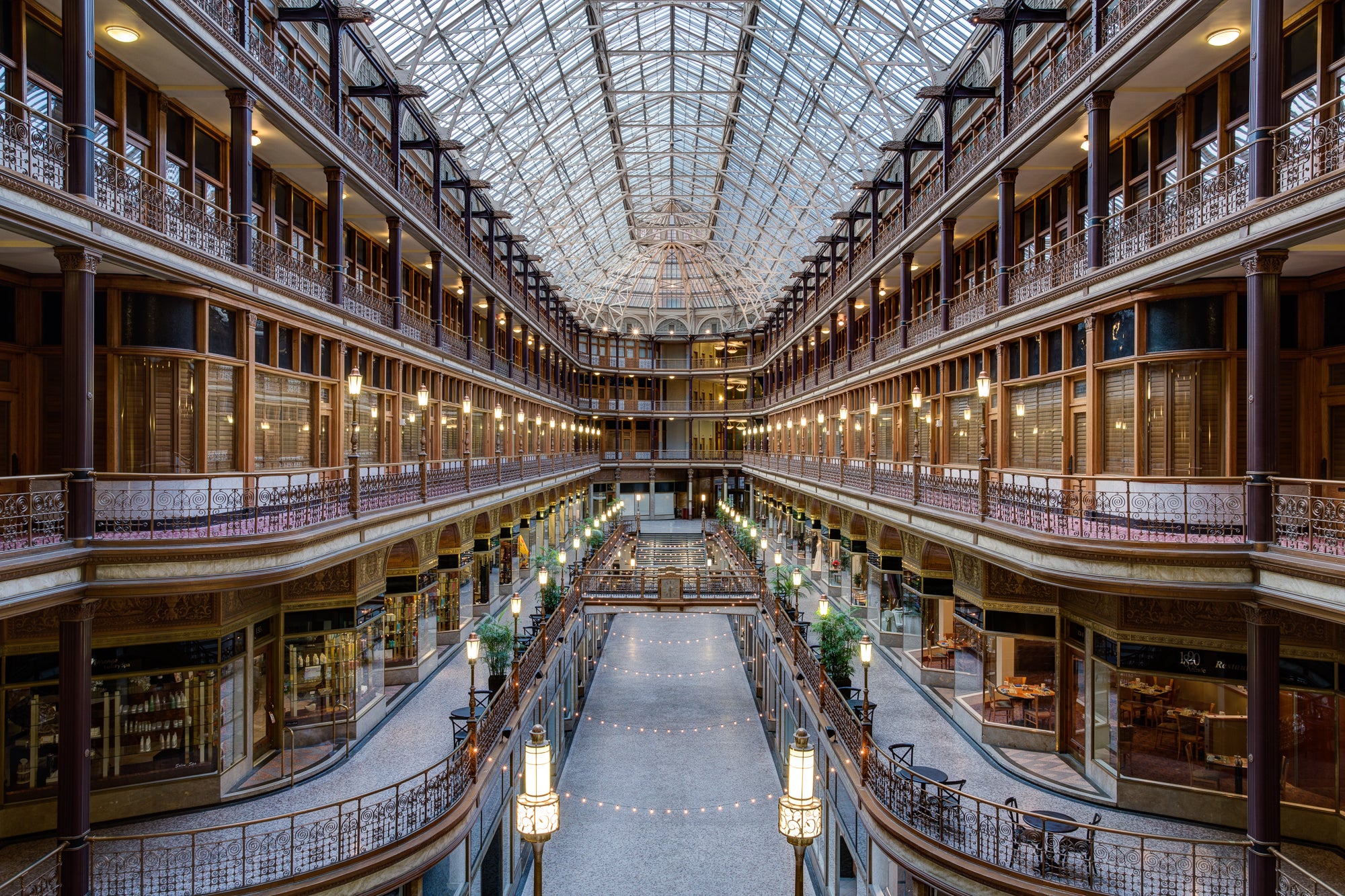 The Cleveland Arcade soars to fame in the movie