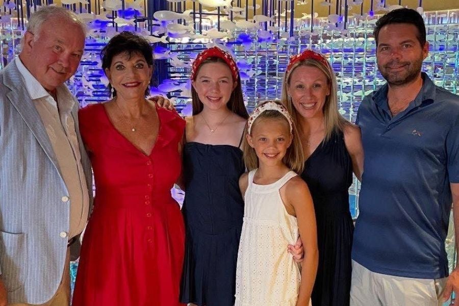 Blair and Brooke Harber's bodies were found holding hands as they died in the Texas flooding. Their dad tried to kayak to them, but was unsuccessful.