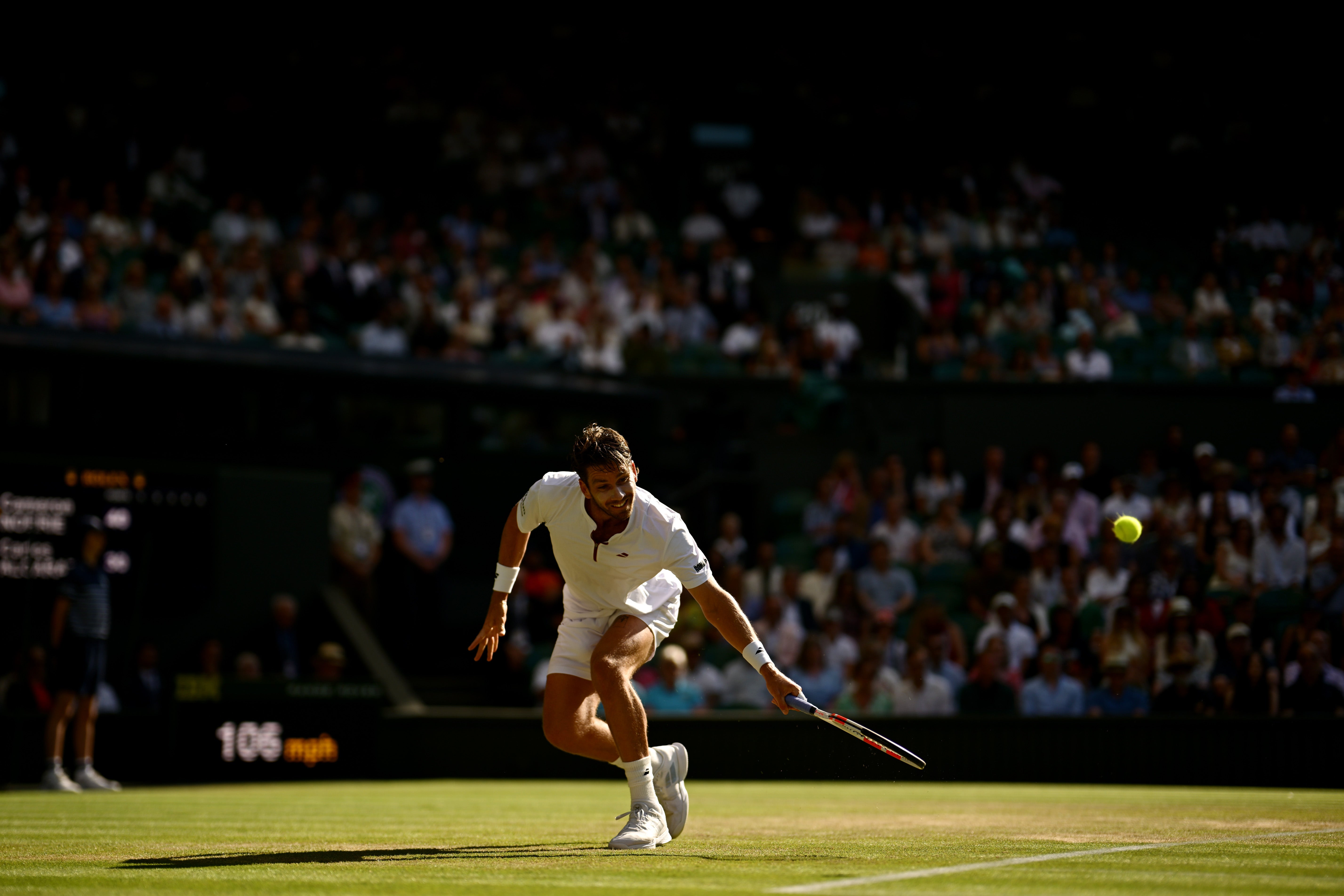 British No 3 Norrie had no answers to a stunning display from the Spaniard