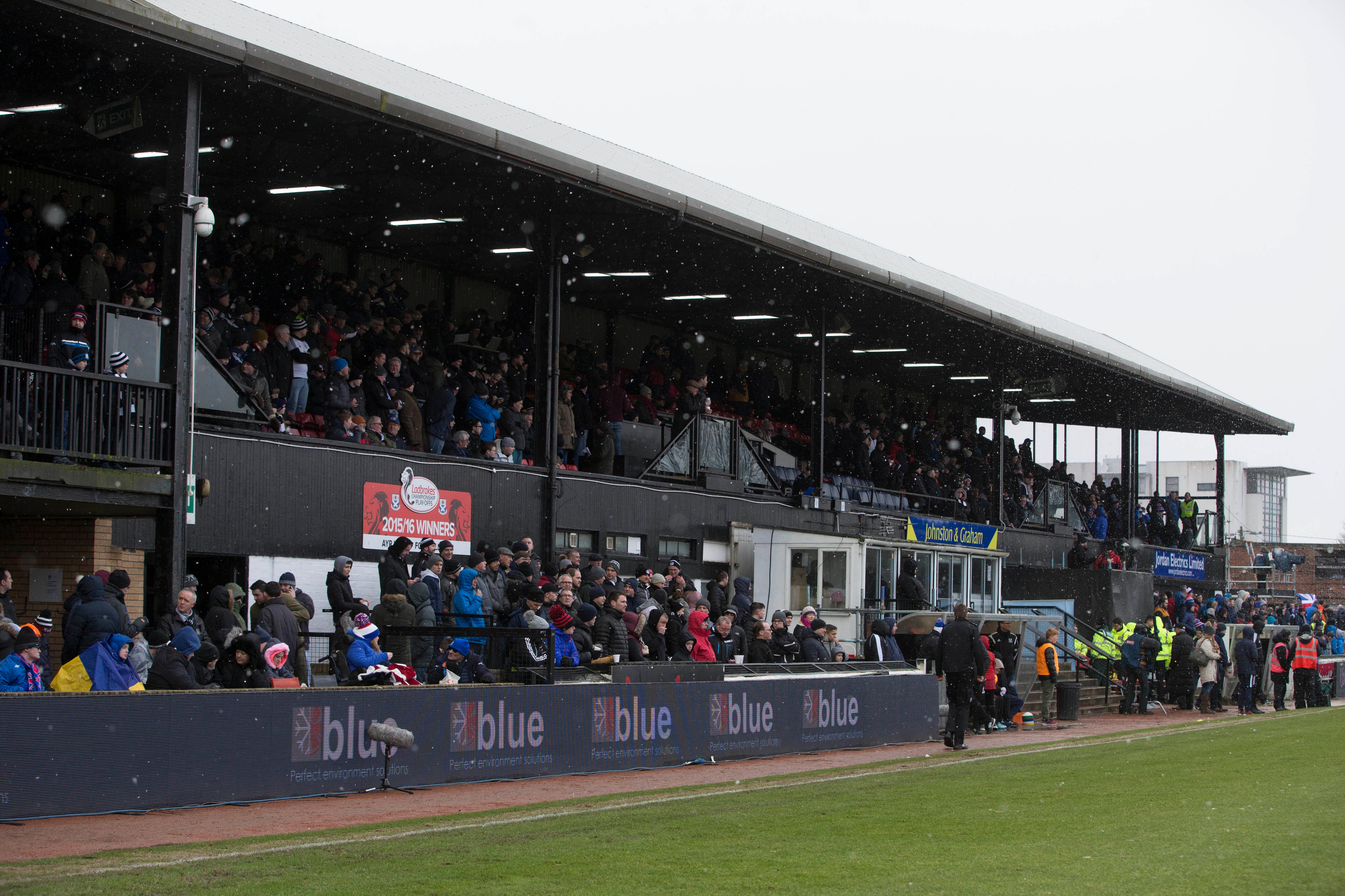 The trial will take place at Somerset Park (Jeff Holmes/PA)