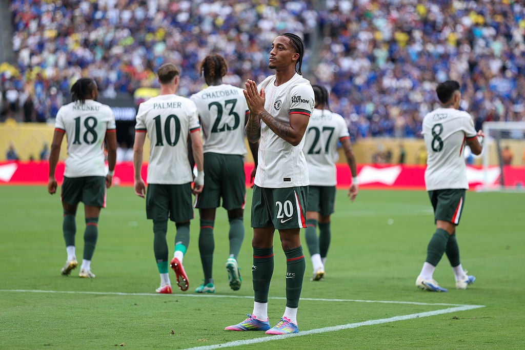 <p>Pedro scored two brilliant goals to seal the win over his former club</p>