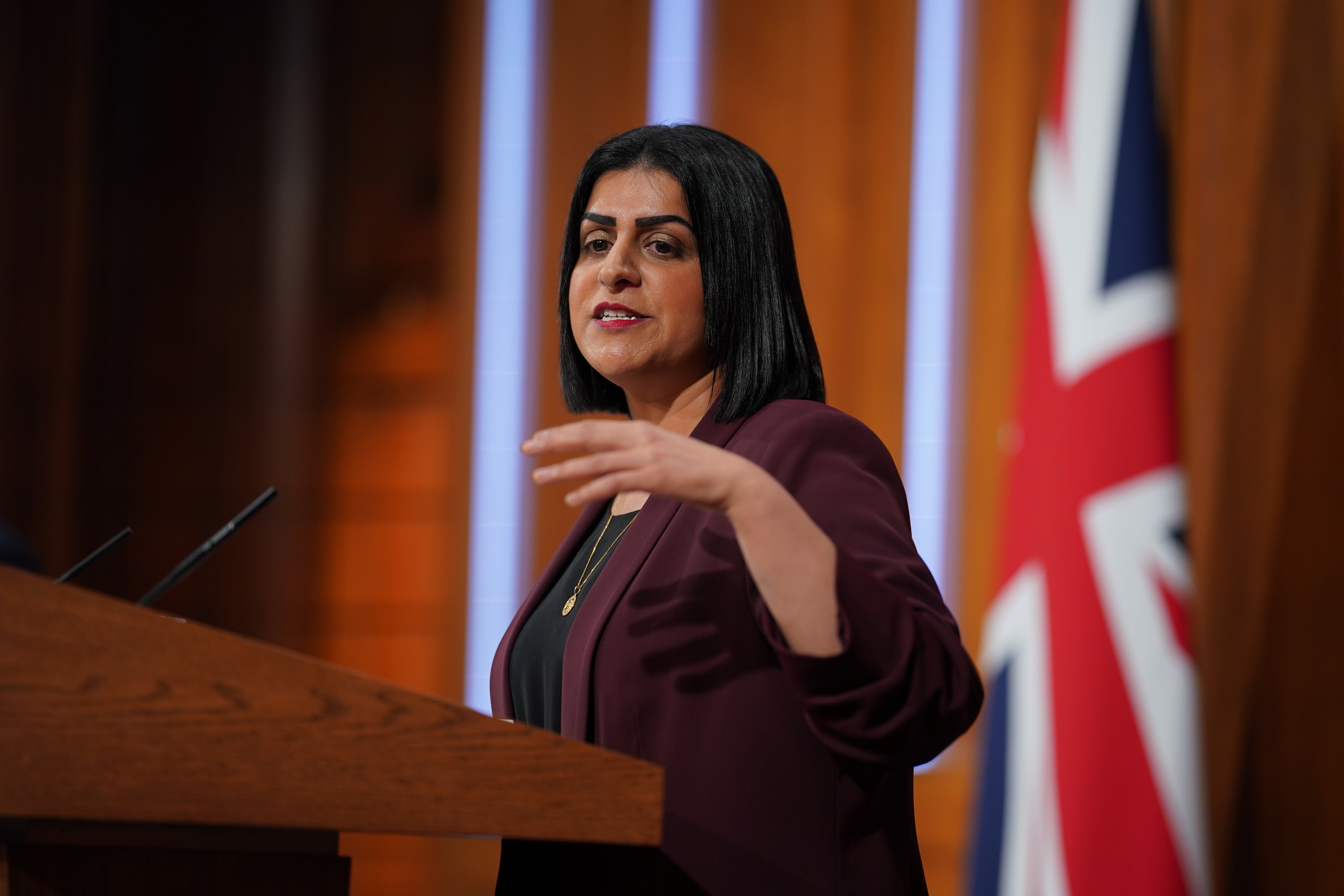 Justice Secretary Shabana Mahmood