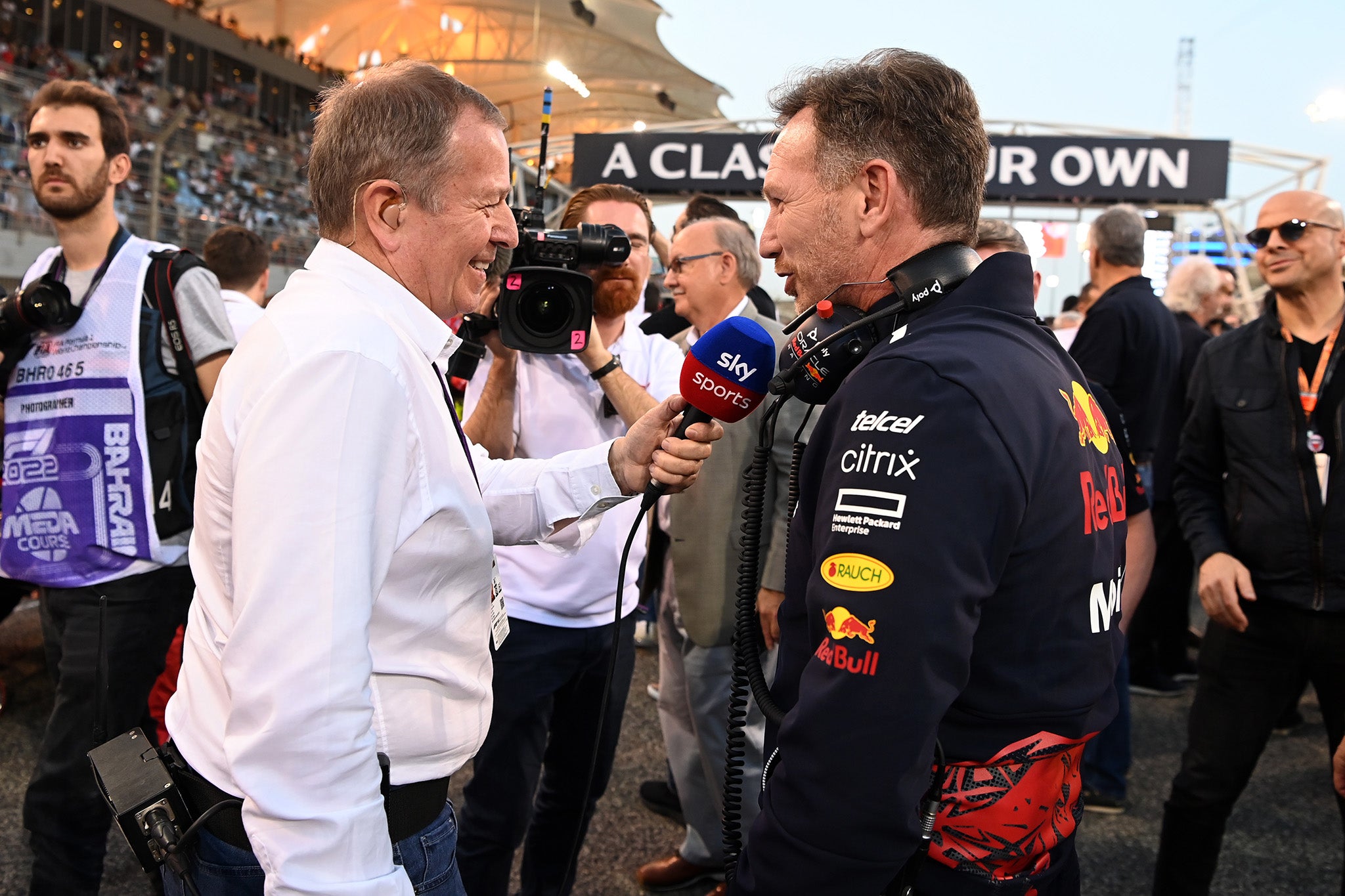 Martin Brundle admitted he was ‘quite sad’ about Christian Horner’s sacking