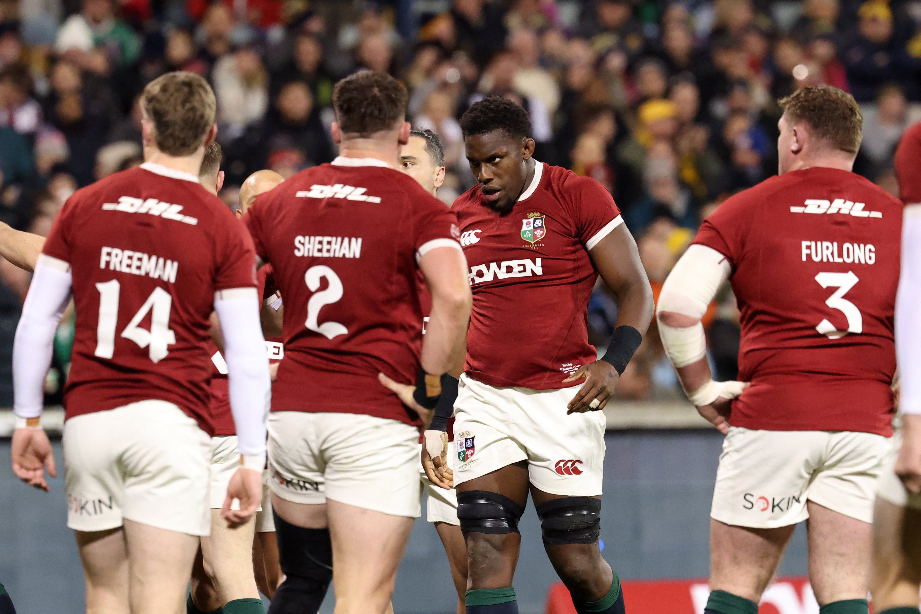 Maro Itoje will captain the Lions against Australia