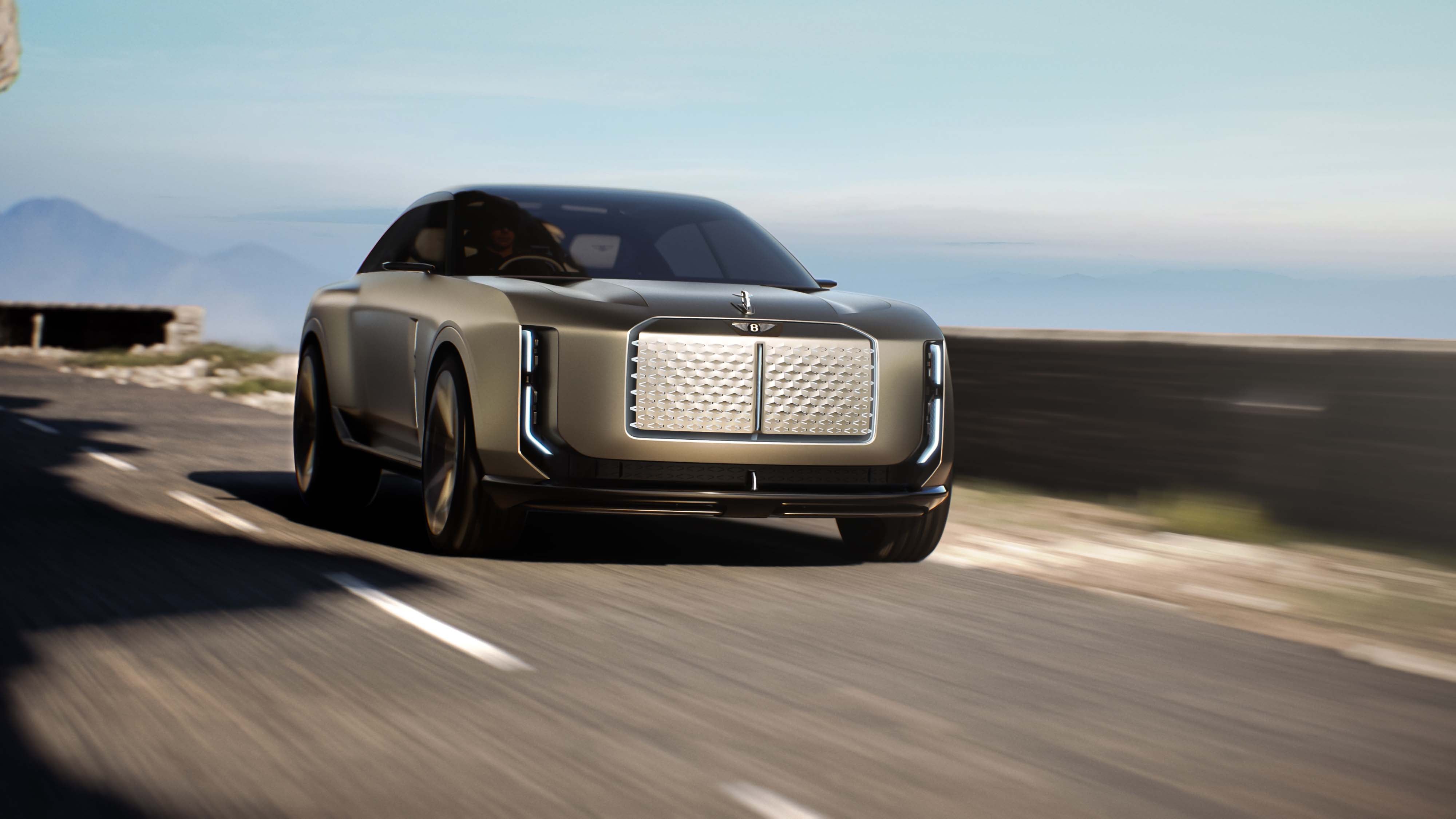 Bentley's EXP 15 concept previews the look of next year's all-electric Luxury Urban SUV