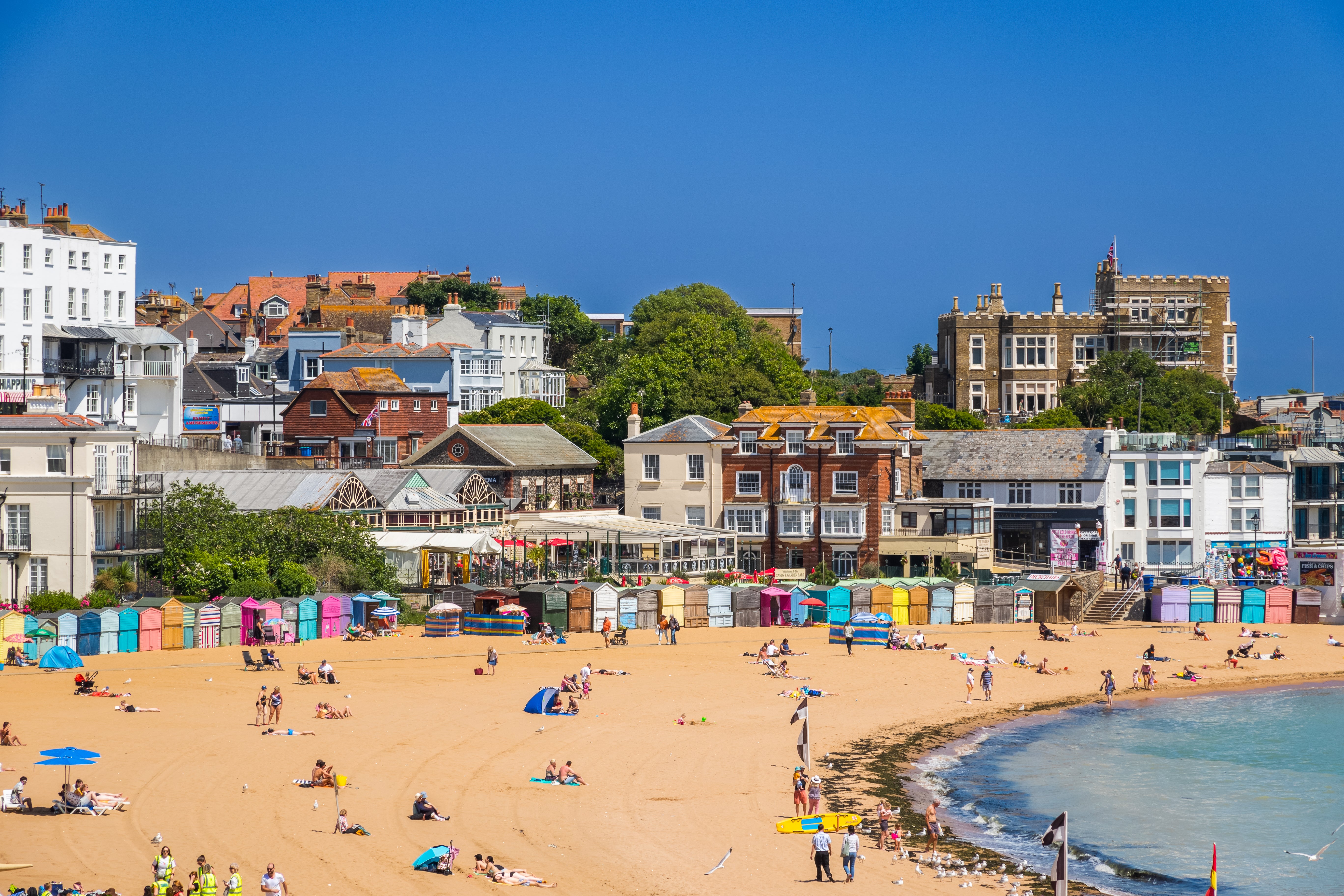 Oodles of retro seaside fun can be had at Viking Bay in Broadstairs