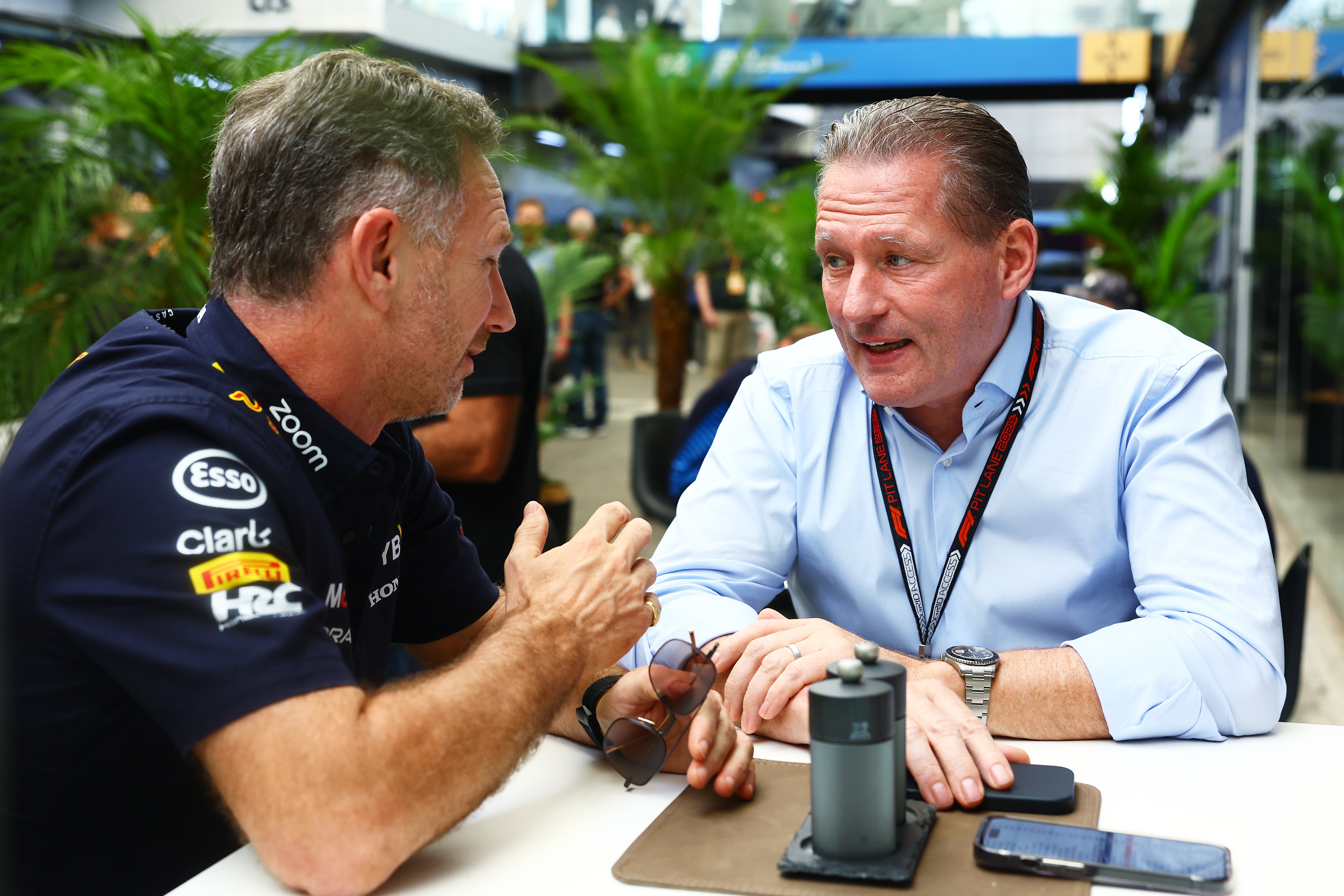 Horner fell out with Max Verstappen’s father, Jos