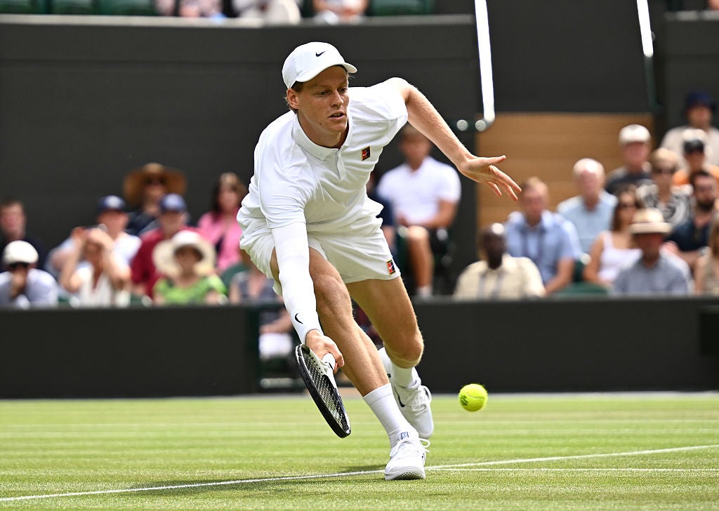 There was speculation that Sinner might not be fit to play on Wednesday, yet the world No 1 emerged a 7-6(2), 6-4, 6-4 winner