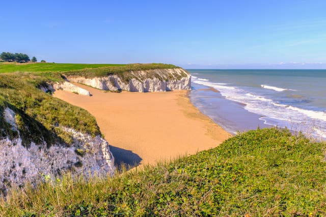 <p>Ditch highrises for chalk cliffs at Botany Bay in Broadstairs</p>