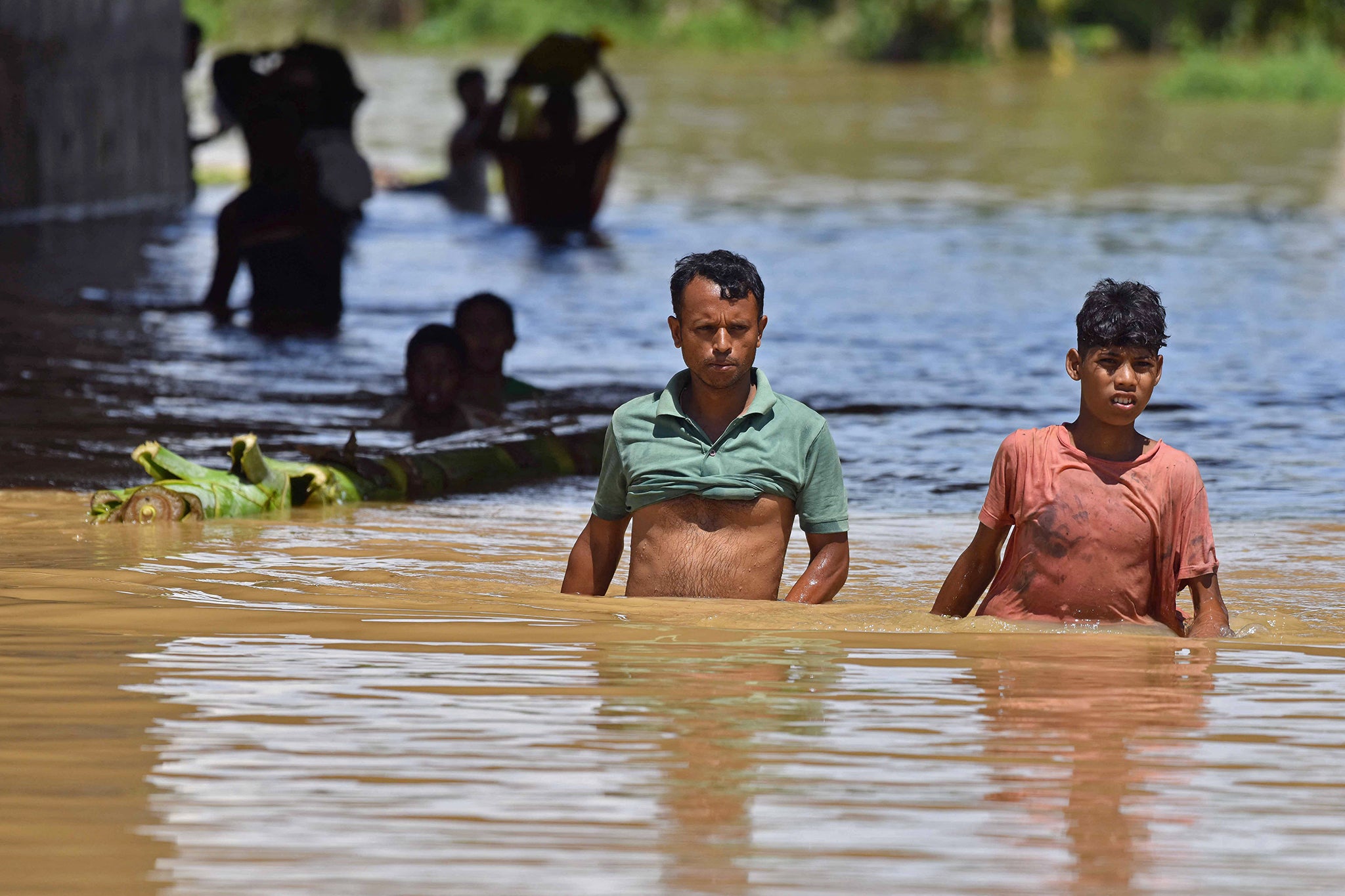 India has seen flooding after heavy monsoon rains across the country