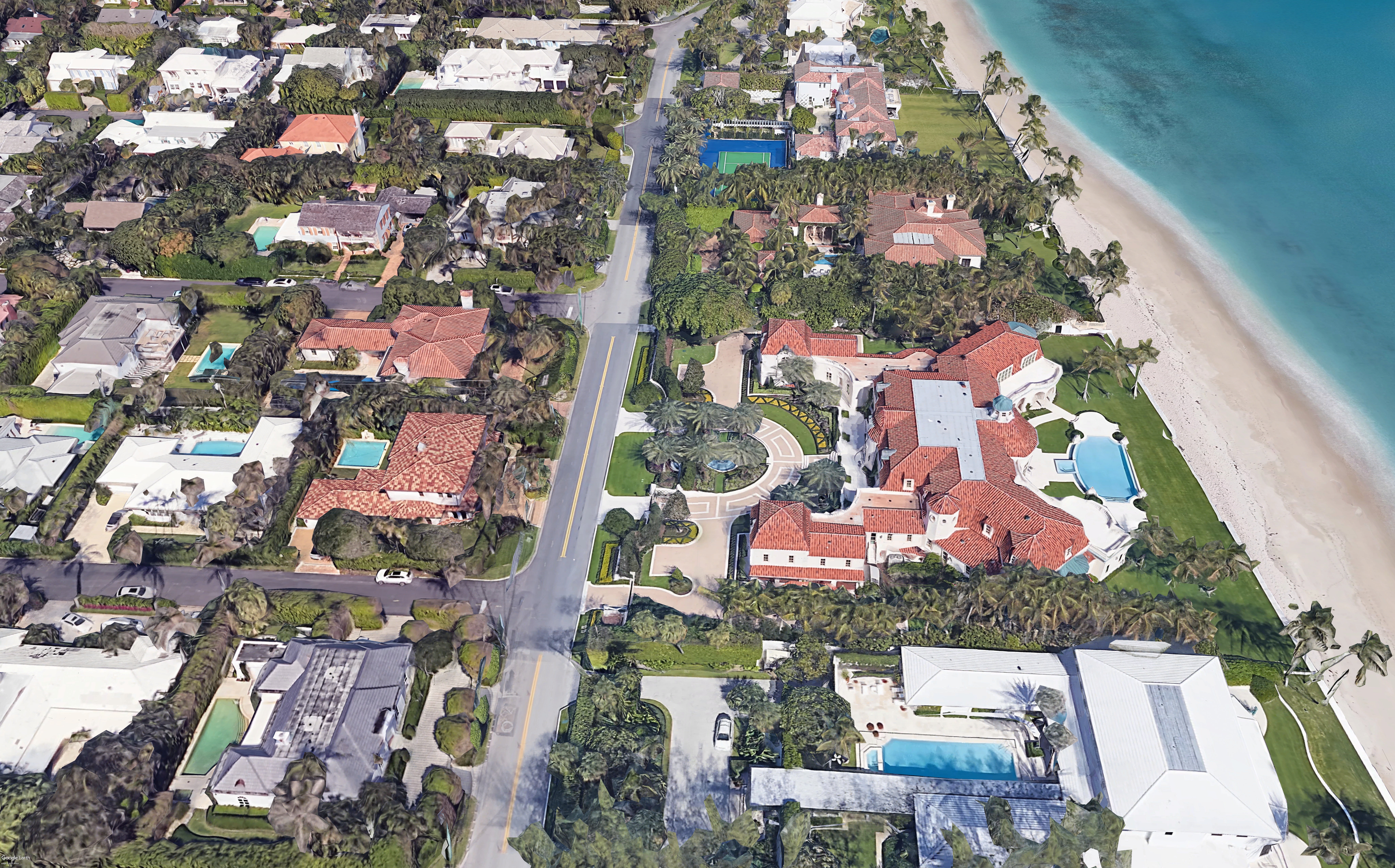 A series of four lots, located on North Ocean Boulevard, were purchased seemingly by the same person this year