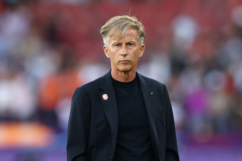 Netherlands head coach Andries Jonker
