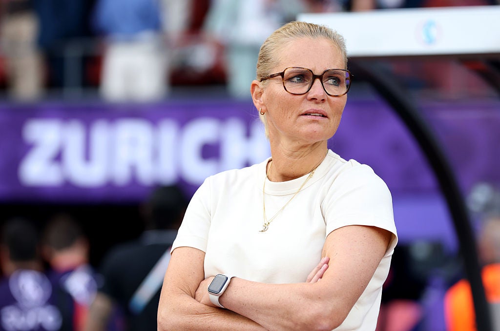 Sarina Wiegman admits she ‘felt tension’ before England’s bounce back Euro 2025 win