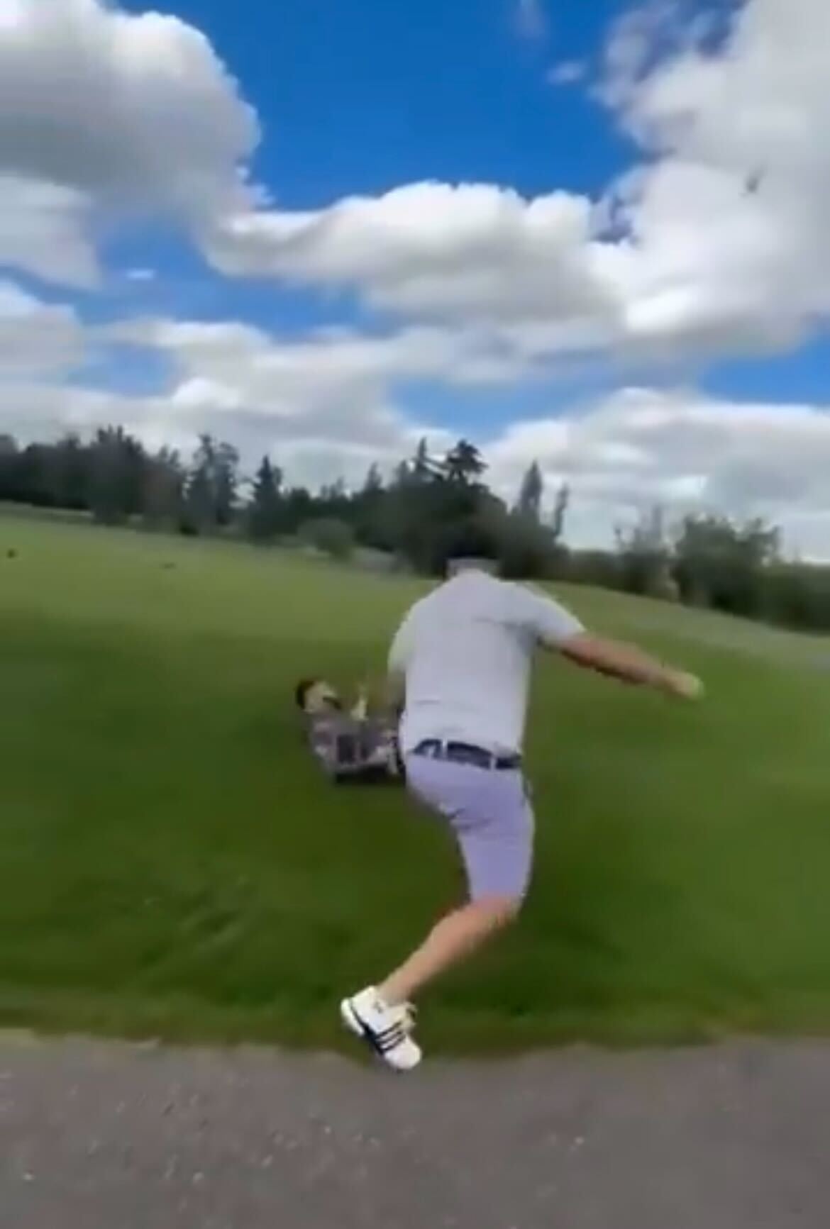 Red Deer Minor Hockey, where Tarnasky coaches a U17 team, says it's reviewing the viral golf course incident.