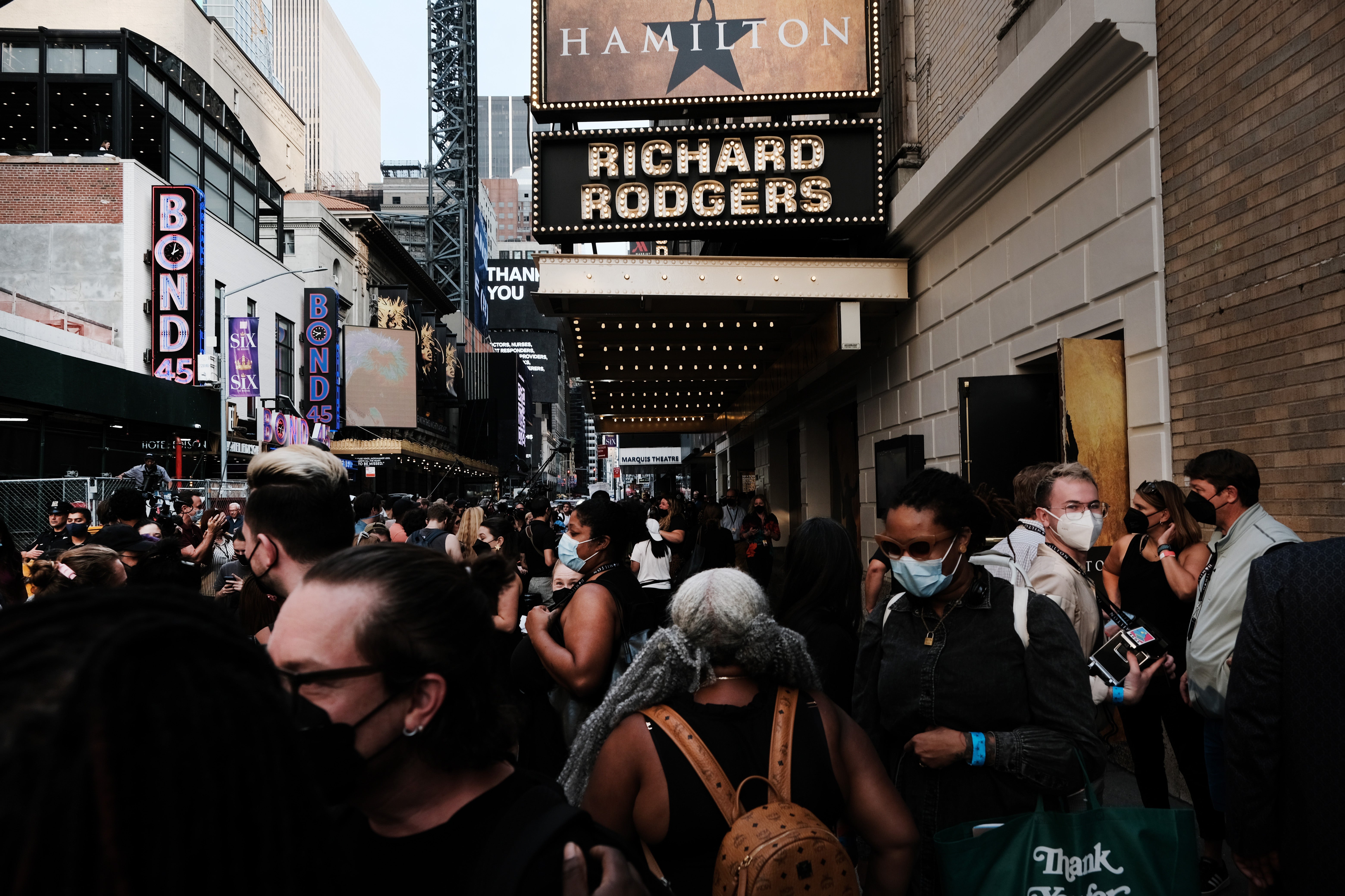 Broadway closed down for over a year during the Covid pandemic — at the same time there was a reckoning about Rudin's behavior