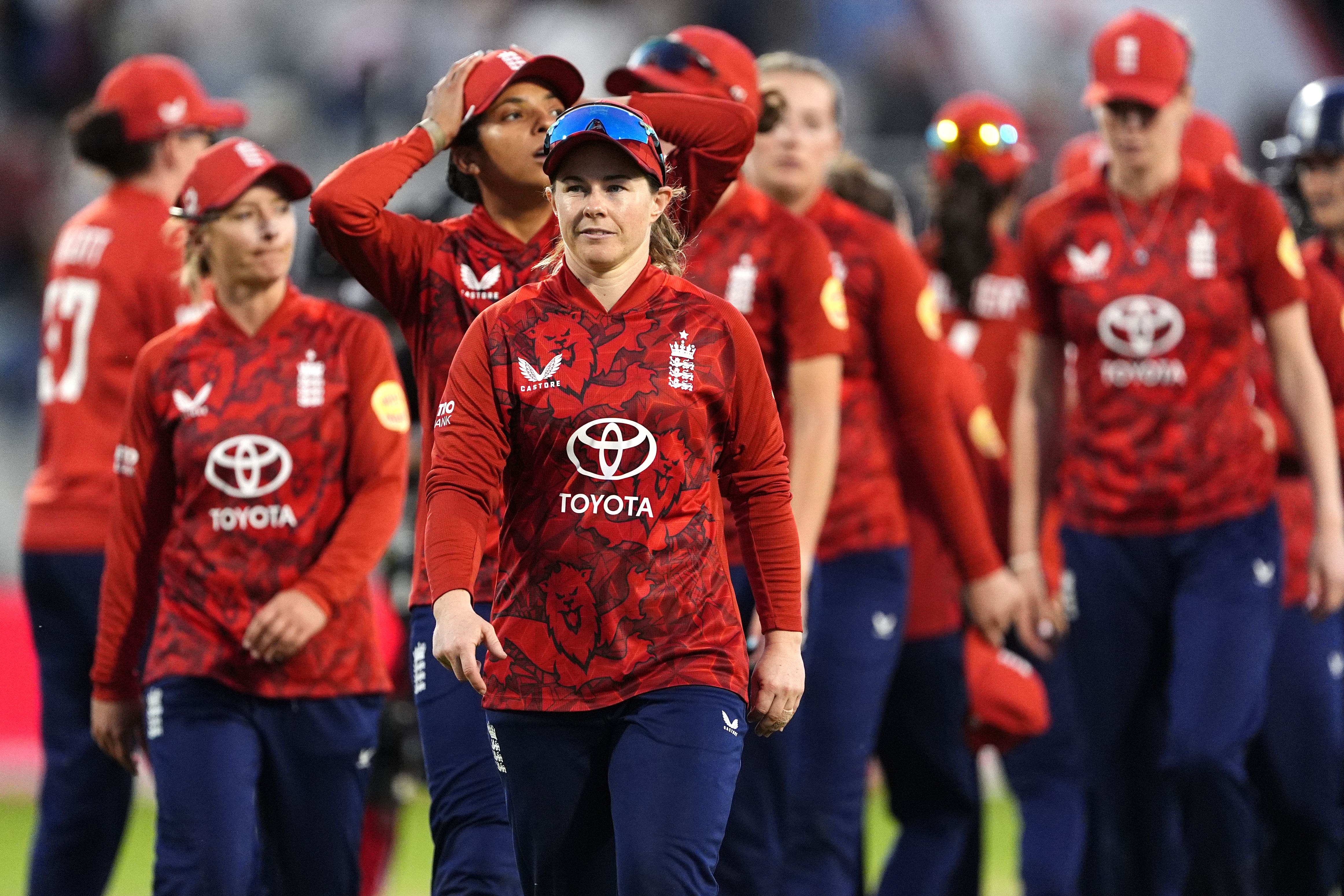 England suffered a T20 series defeat to India (Martin Rickett/PA)