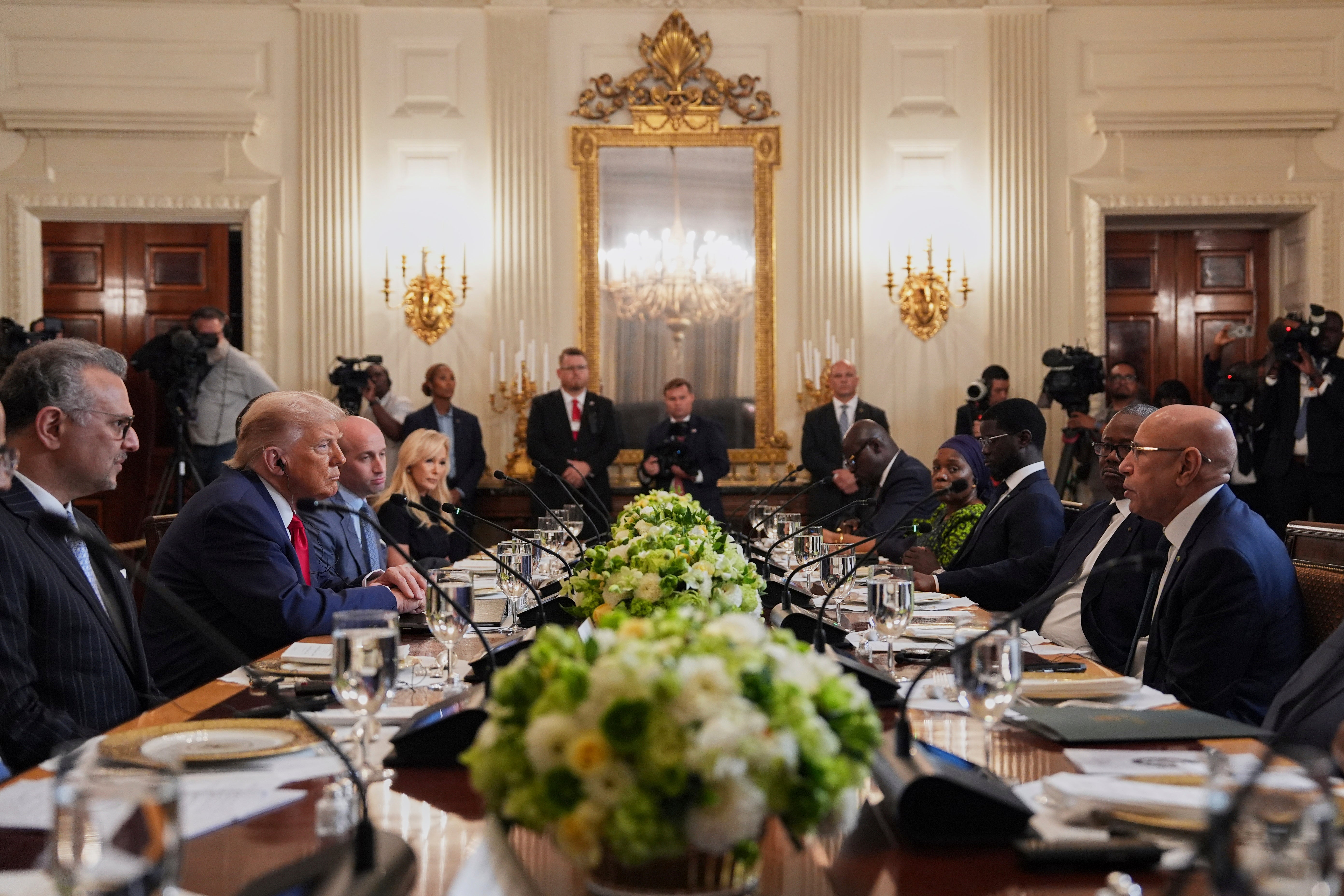 Trump has previously commented on the English skills of others