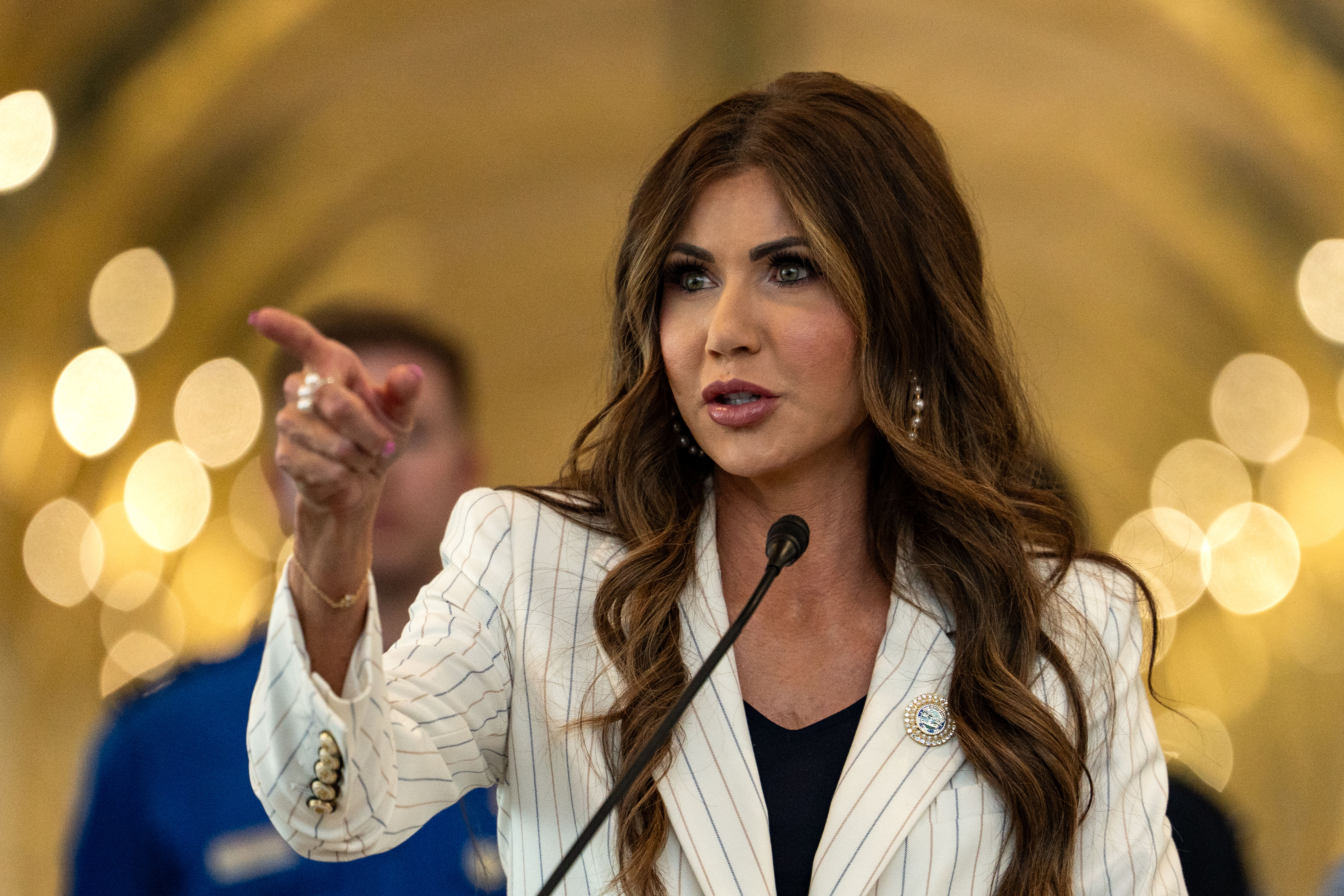 Kristi Noem claims 1 in 6 survivors of Lahaina wildfires were forced to trade sexual favors for supplies