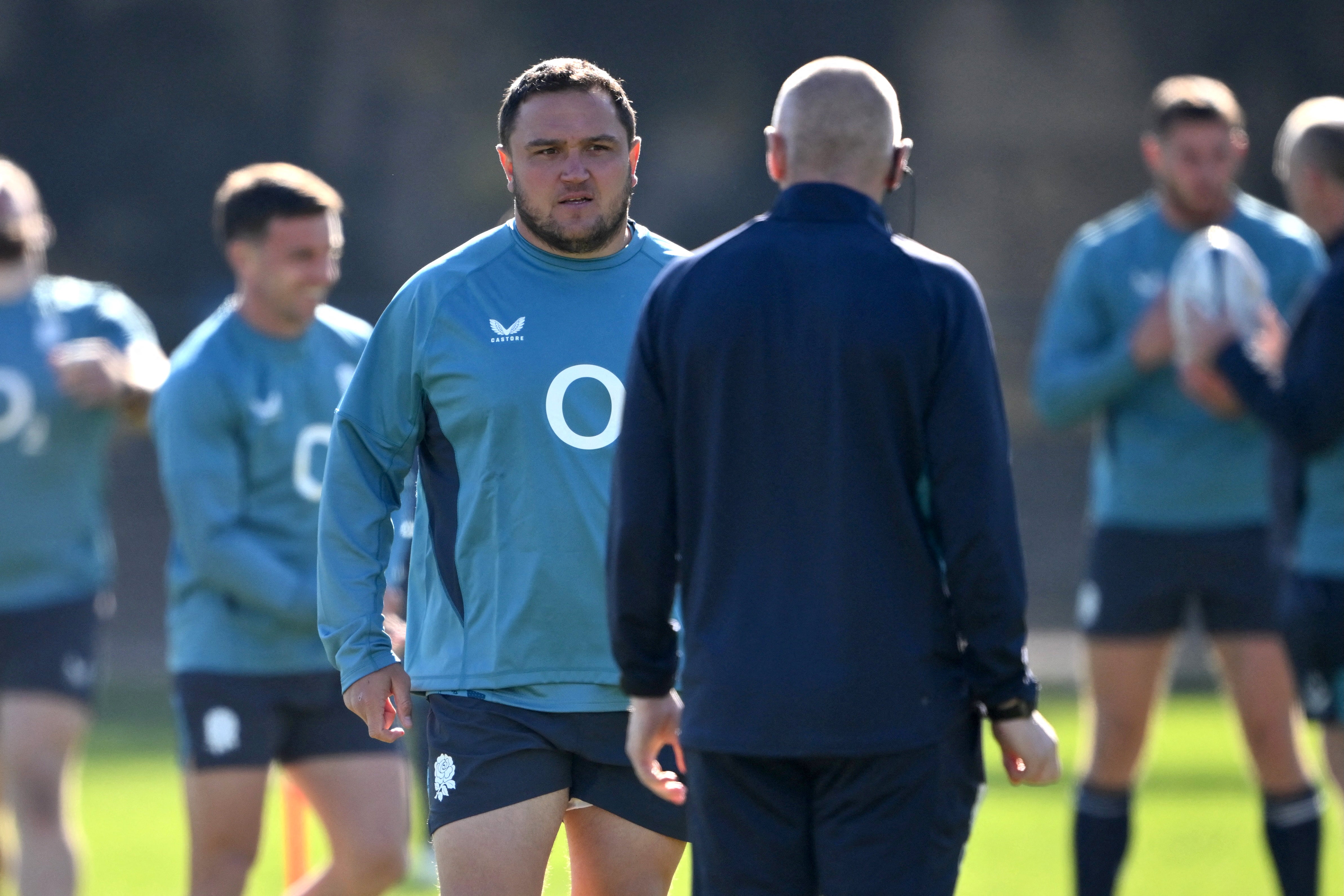 Jamie George explains that England train at above Test match intensity