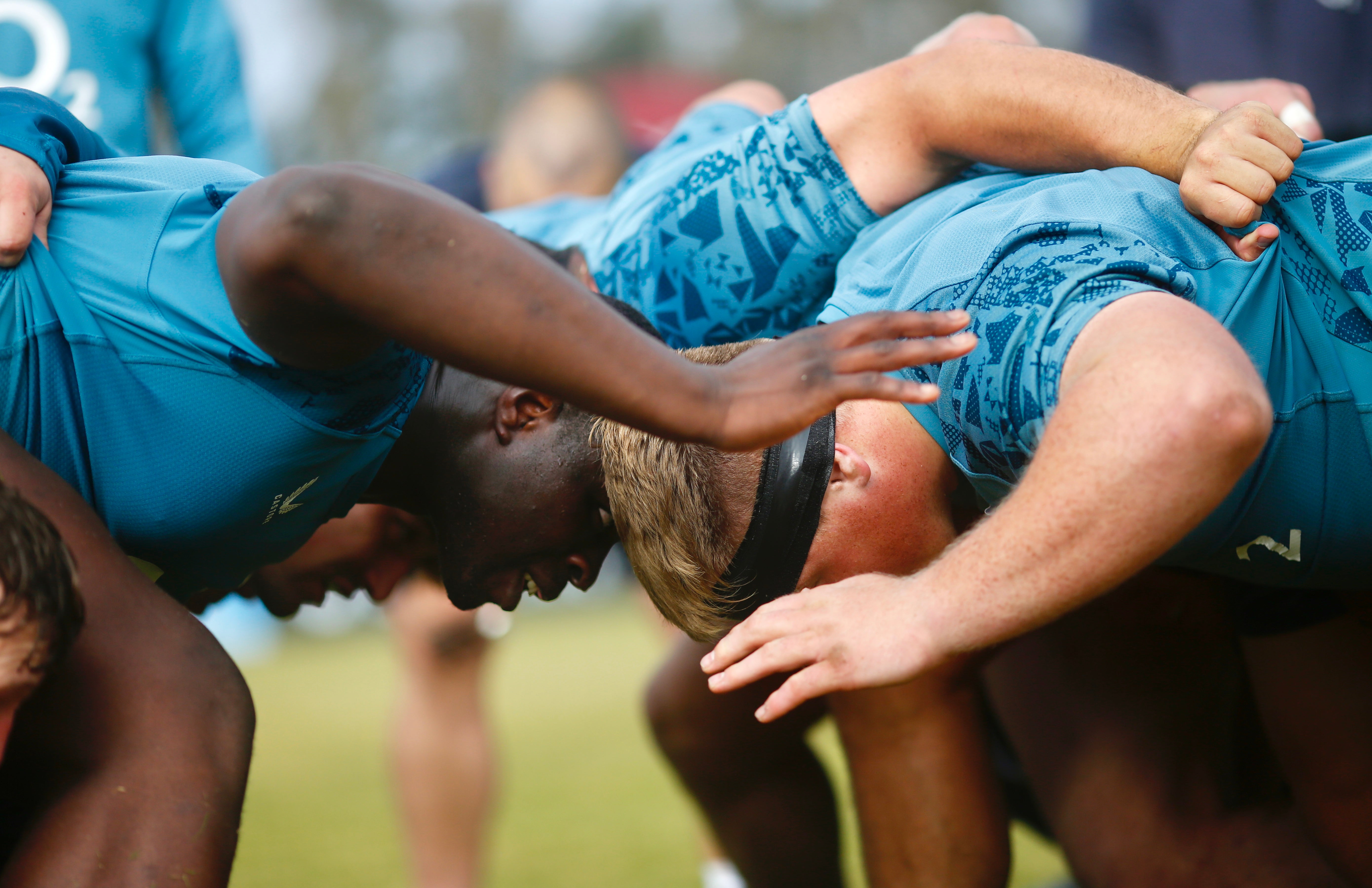 England's props were urged to 'stay in the abyss'