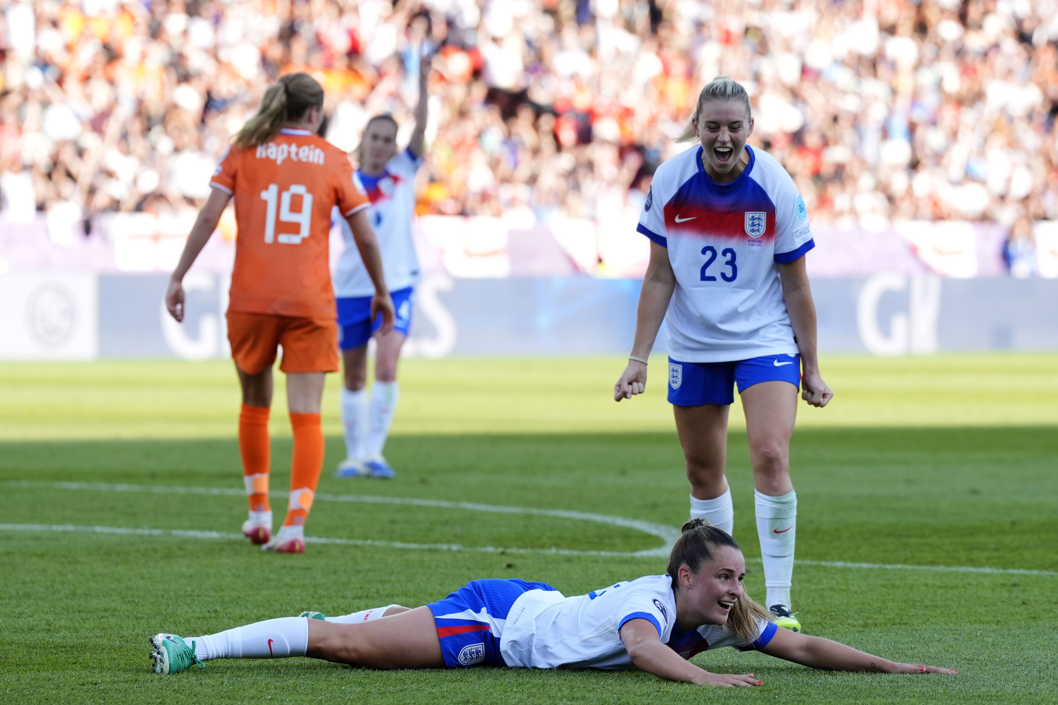 England put the Netherlands to the sword at Euro 2025 (Nick Potts/PA)