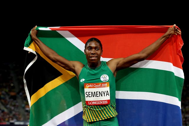 <p>Caster Semenya won Olympic gold in London and Rio de Janeiro</p>