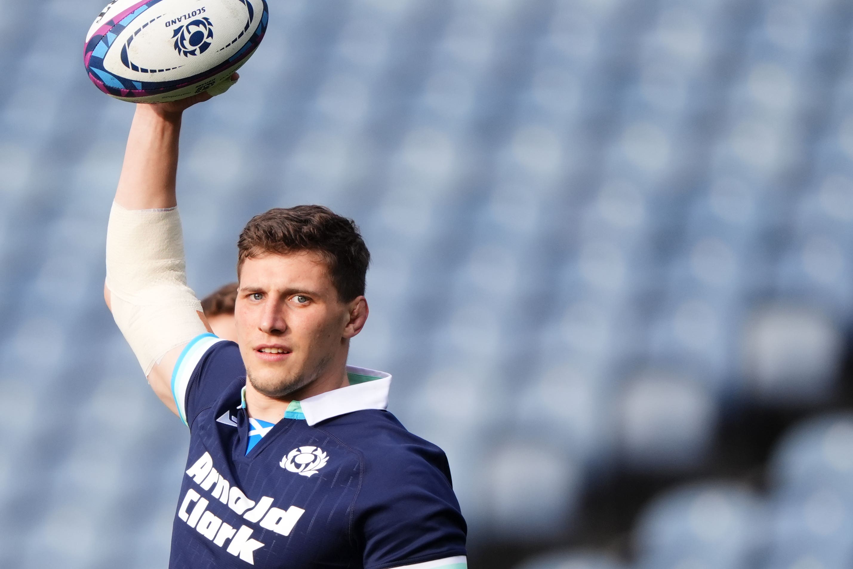 Rory Darge will captain Scotland against Fiji on Saturday (Andrew Milligan/PA)