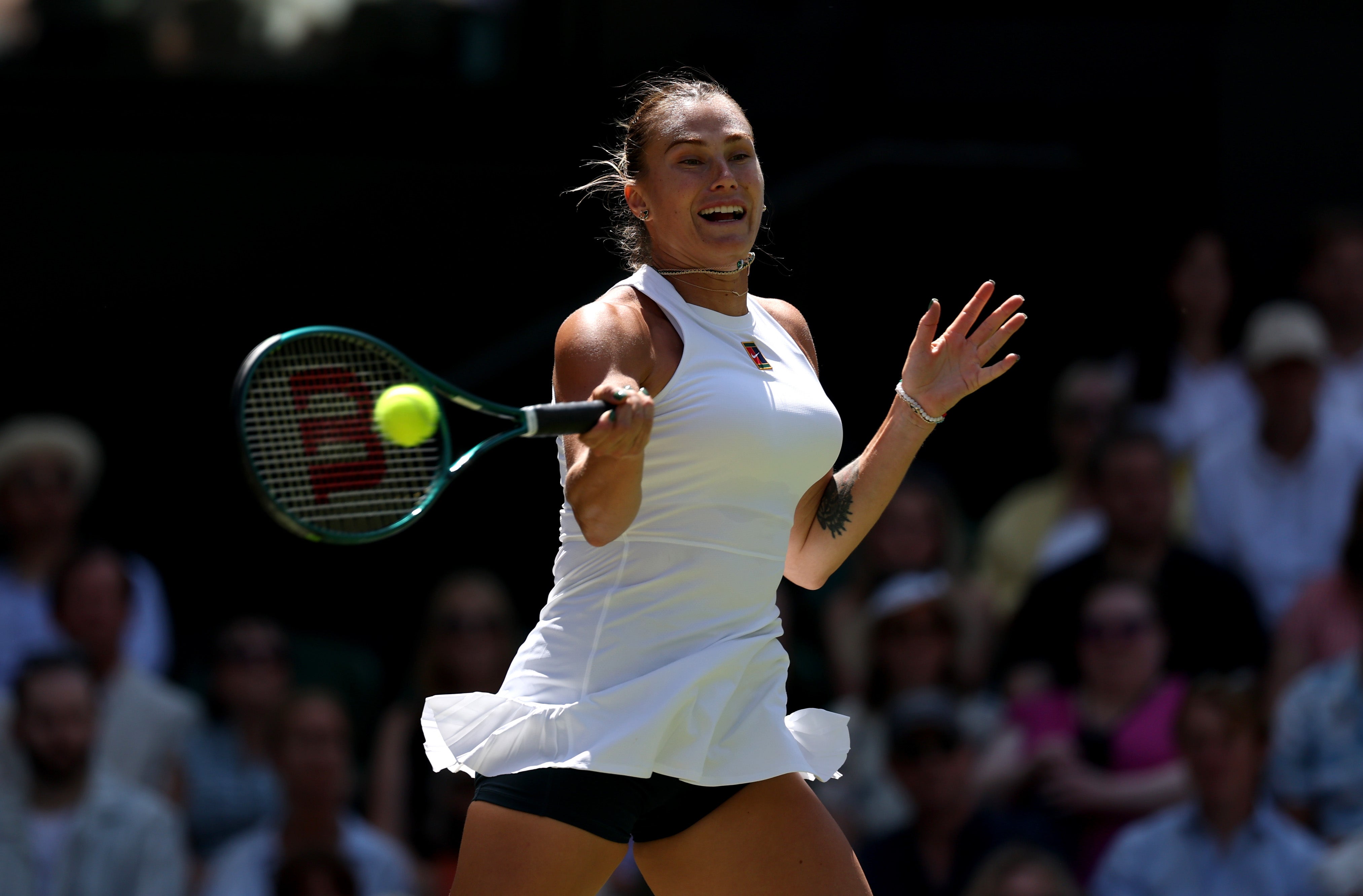 Wimbledon 2025 live: Sabalenka on brink of shock loss to Anisimova in semi-final after Sinner provides injury update
