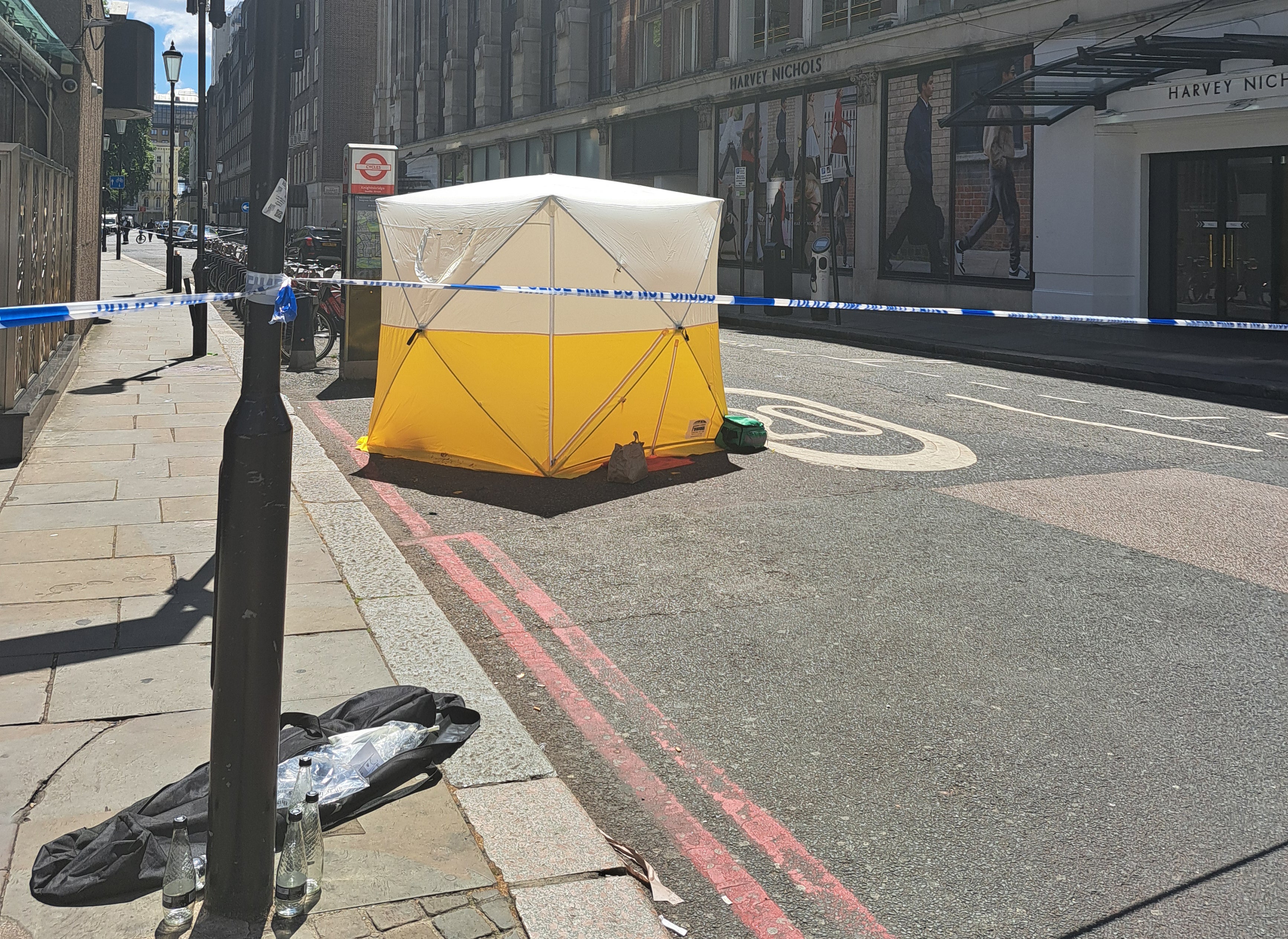 Officers are investigating whether the attack was a robbery