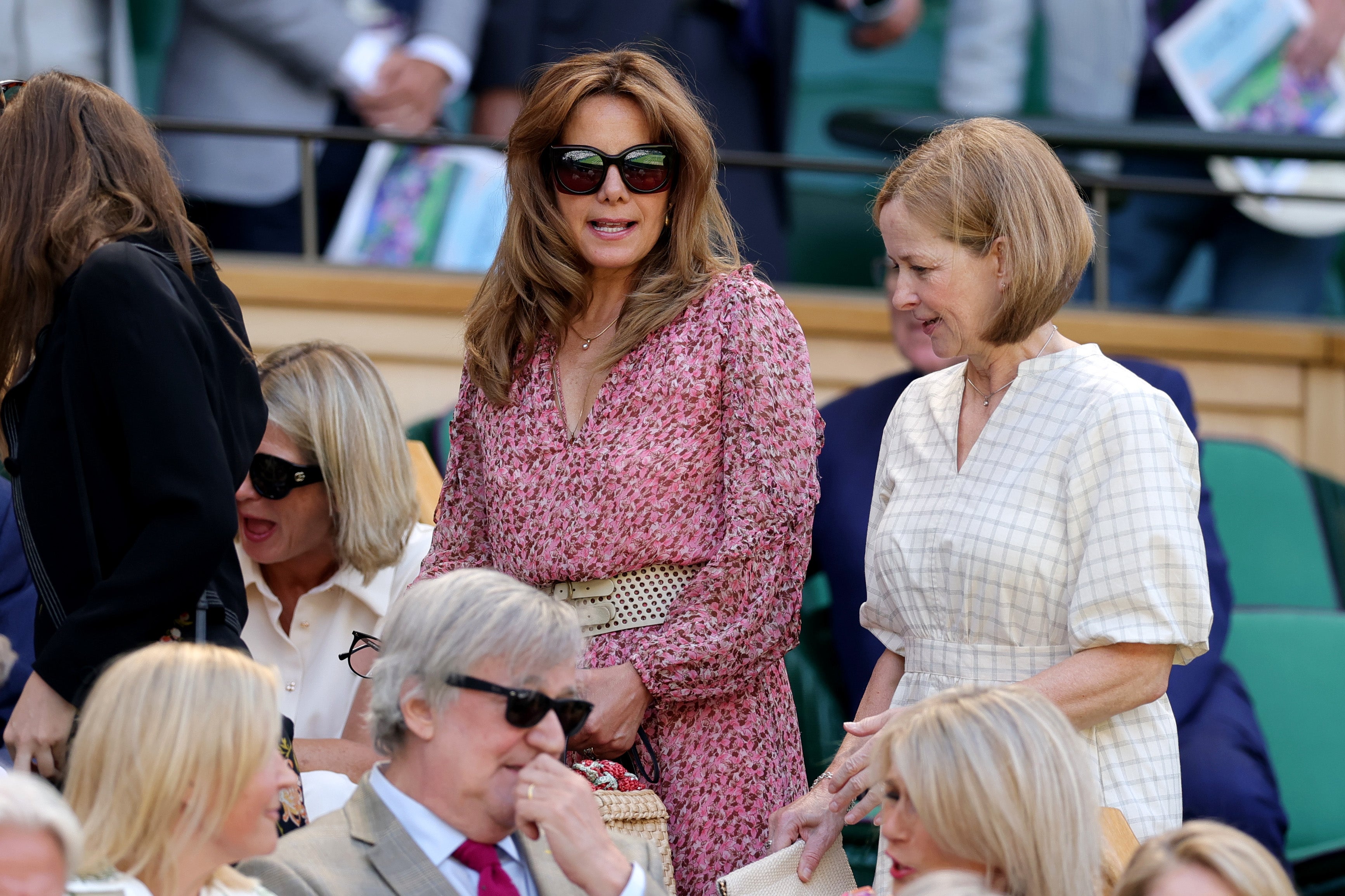 Dame Darcey Bussell arrives at the Royal Box