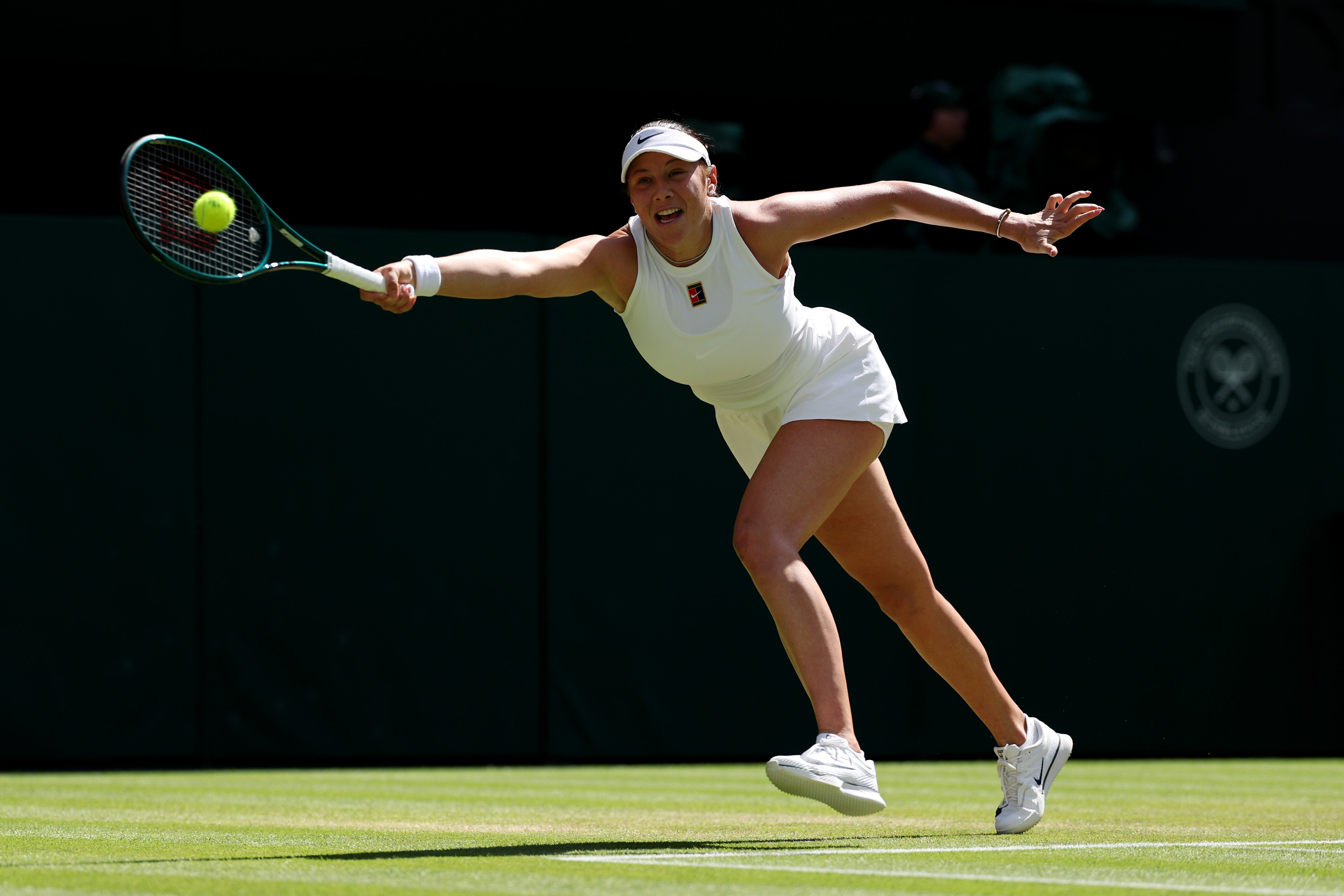 Amanda Anisimova went the distance against Sabalenka